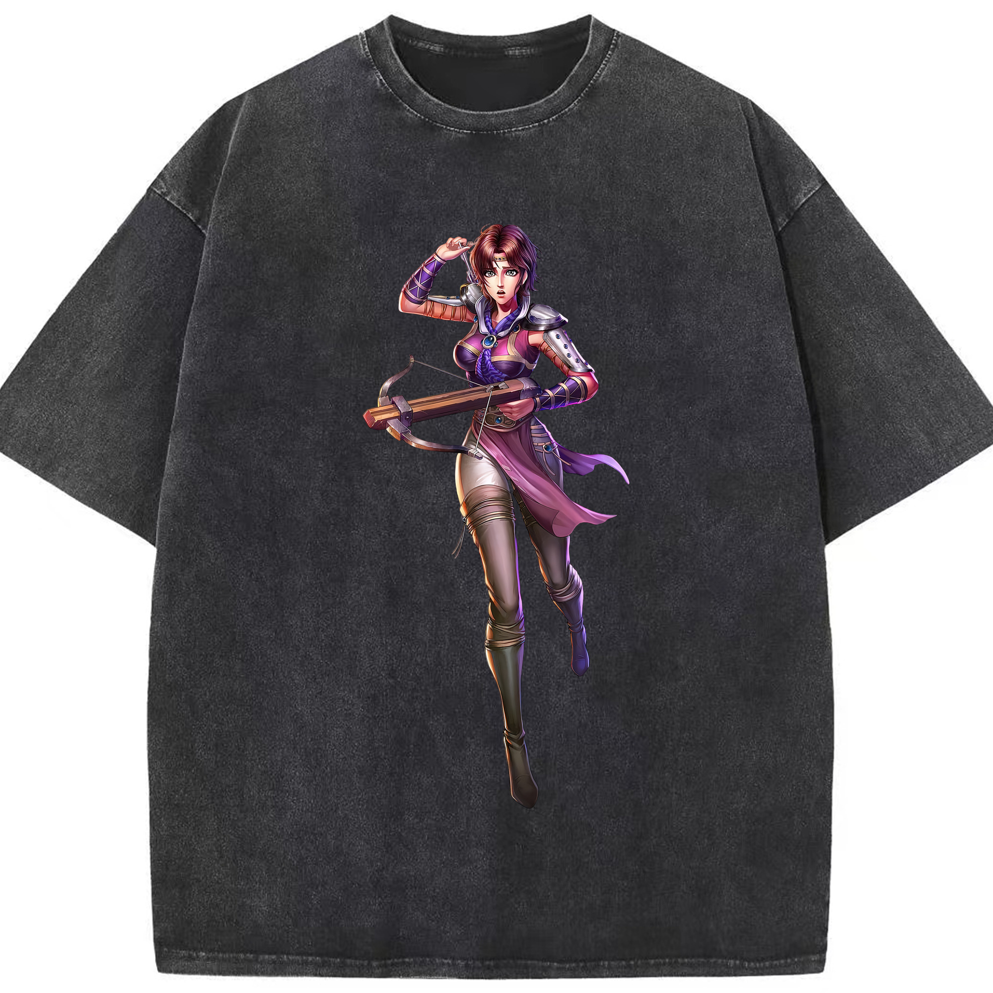 （画像用） 北斗の拳 Fist of the North Star 綿100% ヴィンテージ風 半袖Tシャツ（フロントプリント）