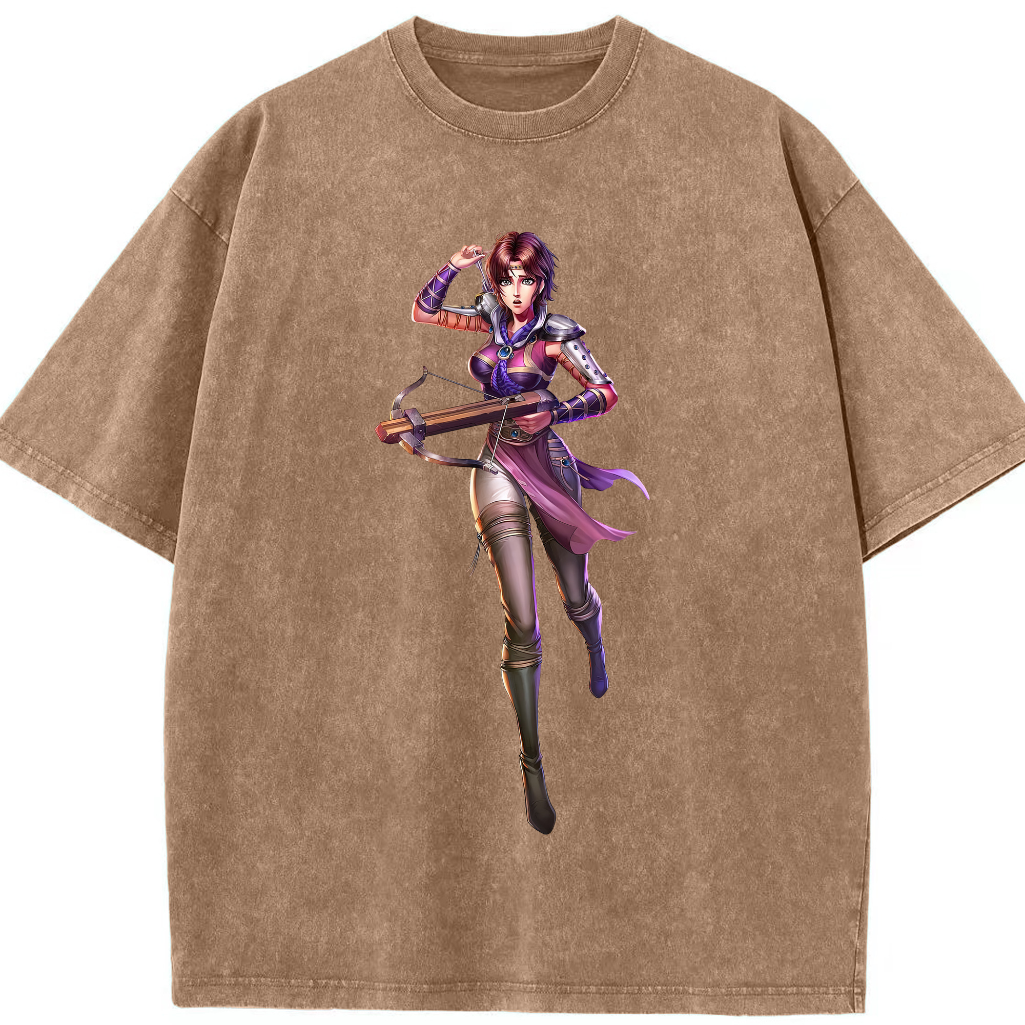 （画像用） 北斗の拳 Fist of the North Star 綿100% ヴィンテージ風 半袖Tシャツ（フロントプリント）