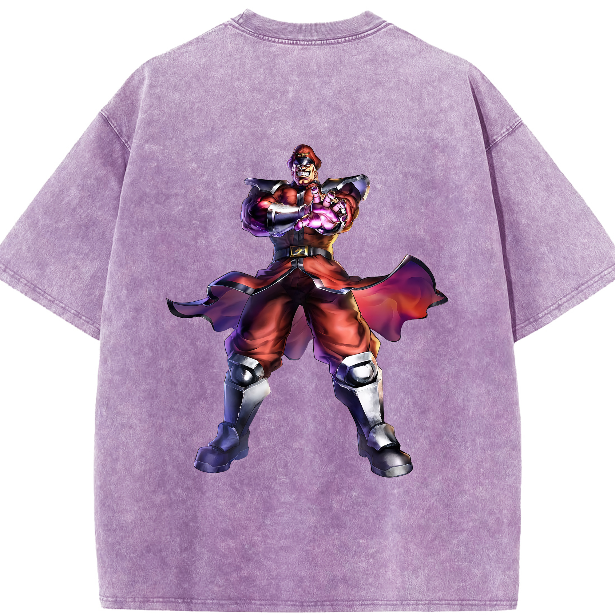 （画像用） 北斗の拳 Fist of the North Star 綿100% ヴィンテージ風 半袖Tシャツ（背面プリント）