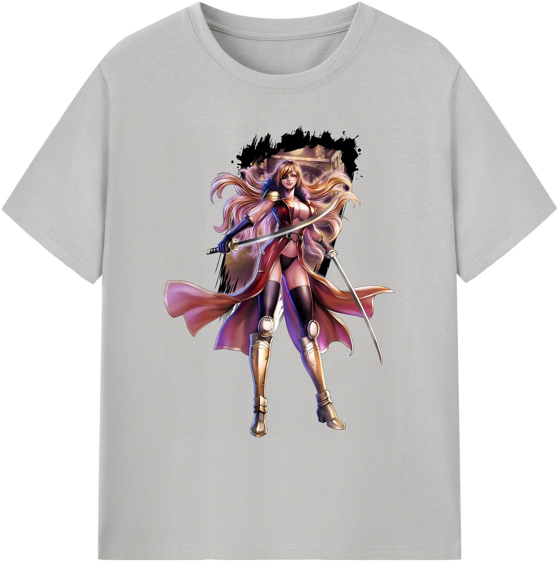 （画像用） 北斗の拳 Fist of the North Star 綿100％ メンズ半袖Tシャツ｜肌触りやわらか＆通気性