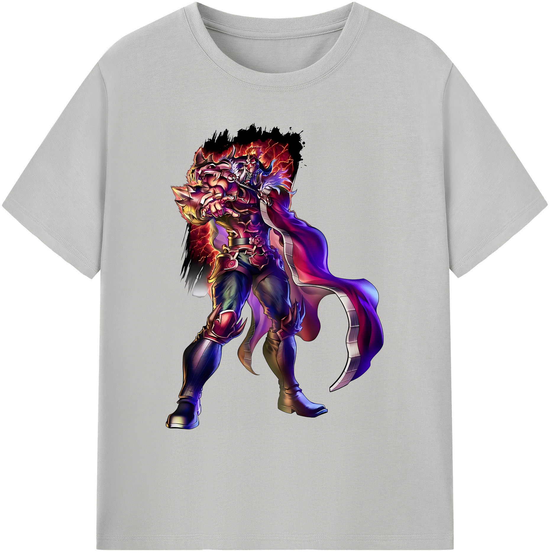 （画像用） 北斗の拳 Fist of the North Star 綿100％ メンズ半袖Tシャツ｜肌触りやわらか＆通気性