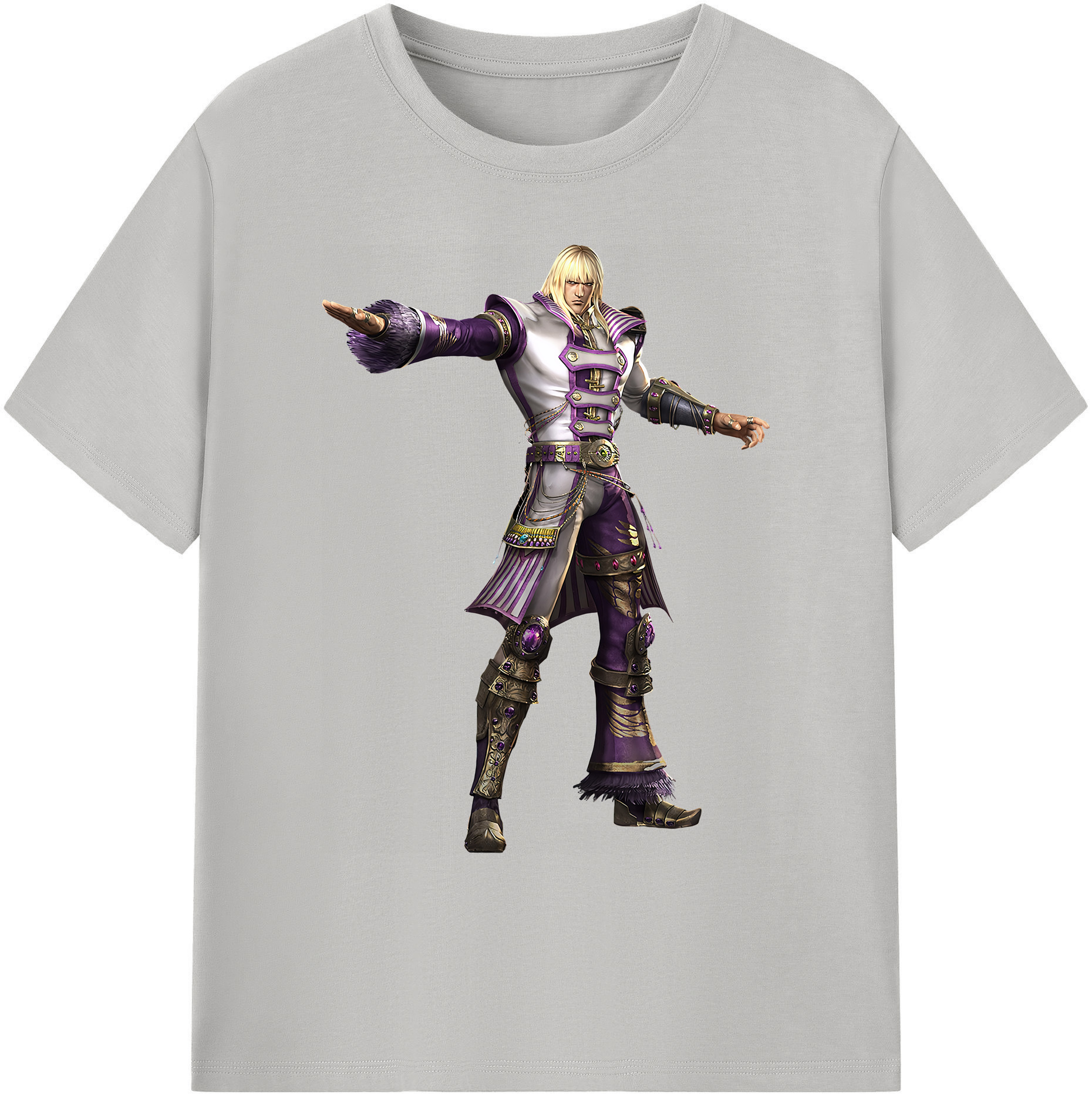 （画像用） 北斗の拳 Fist of the North Star 綿100％ メンズ半袖Tシャツ｜肌触りやわらか＆通気性