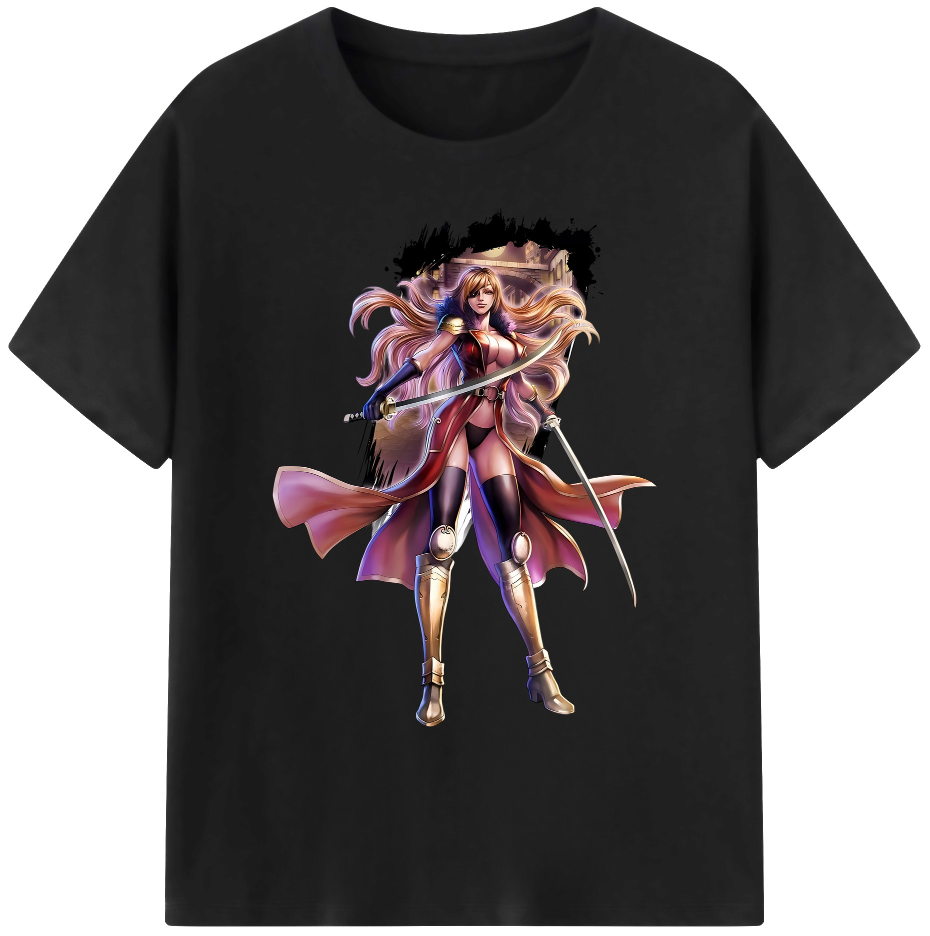 （画像用） 北斗の拳 Fist of the North Star 綿100％ メンズ半袖Tシャツ｜肌触りやわらか＆通気性