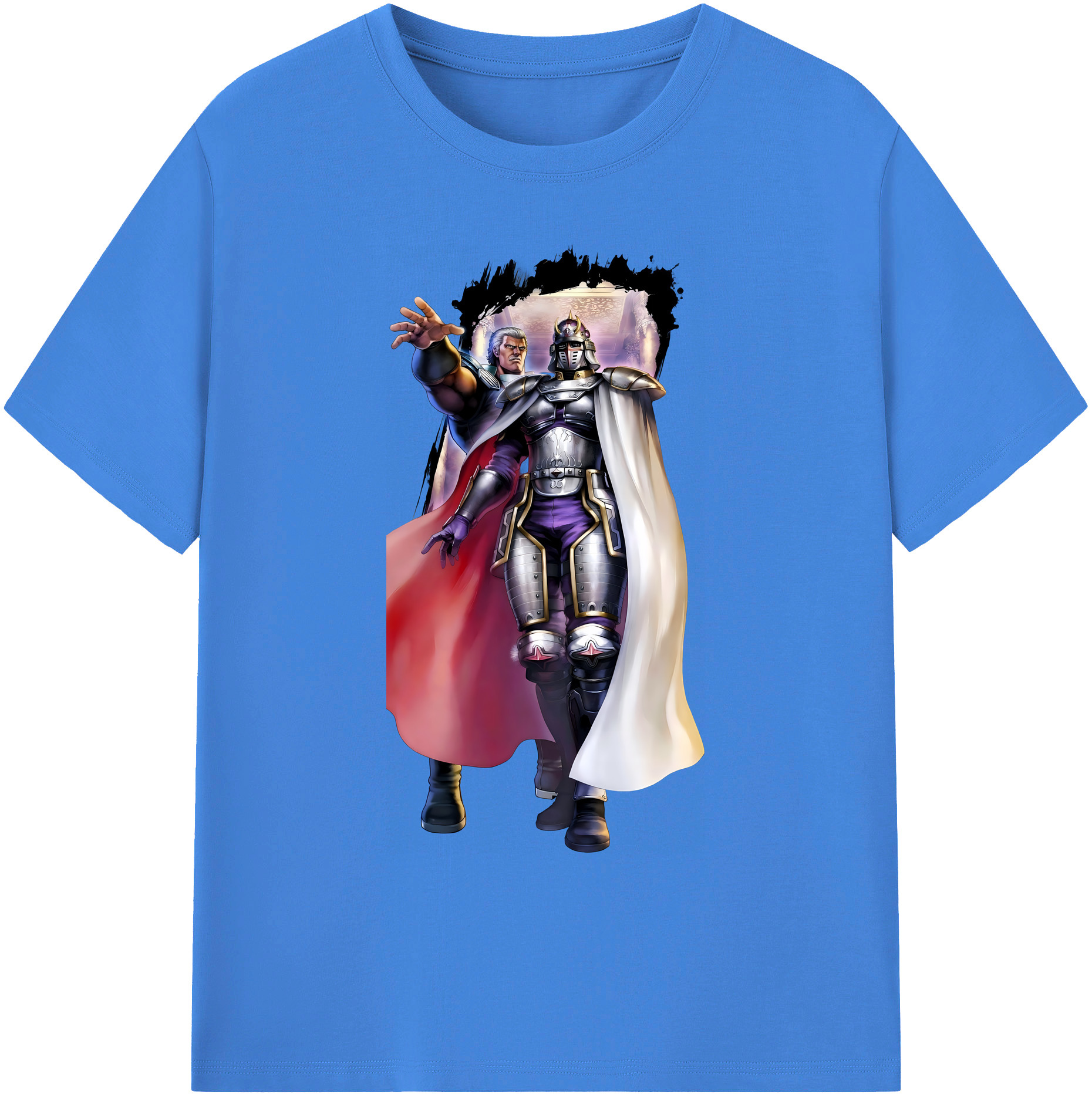 （画像用） 北斗の拳 Fist of the North Star 綿100％ メンズ半袖Tシャツ｜肌触りやわらか＆通気性