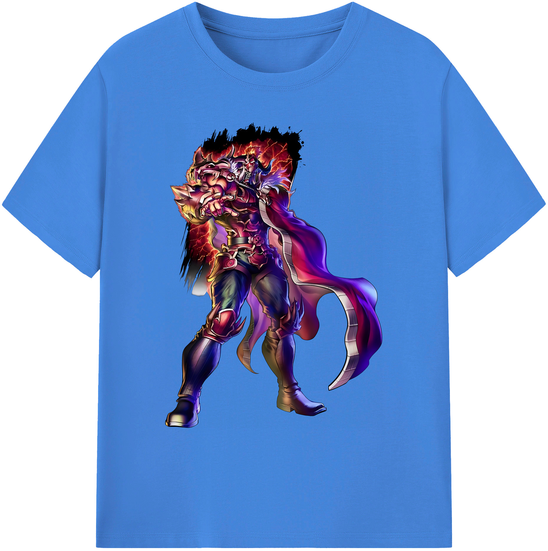 （画像用） 北斗の拳 Fist of the North Star 綿100％ メンズ半袖Tシャツ｜肌触りやわらか＆通気性
