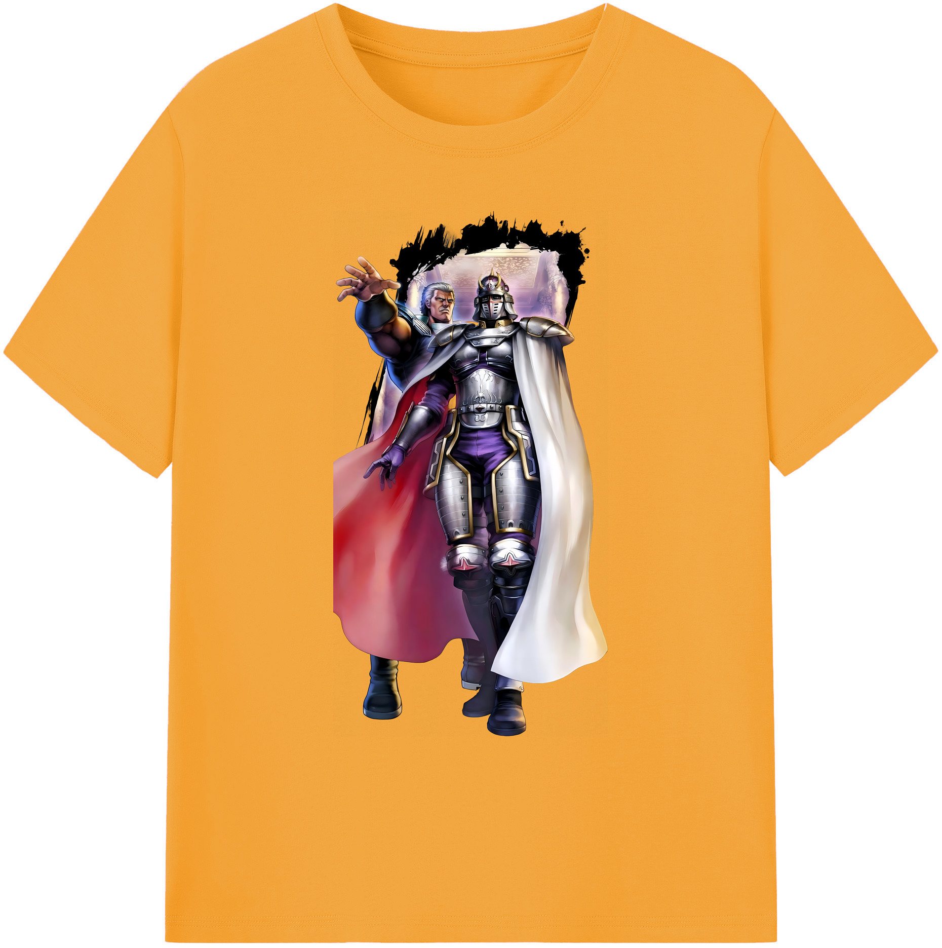 （画像用） 北斗の拳 Fist of the North Star 綿100％ メンズ半袖Tシャツ｜肌触りやわらか＆通気性