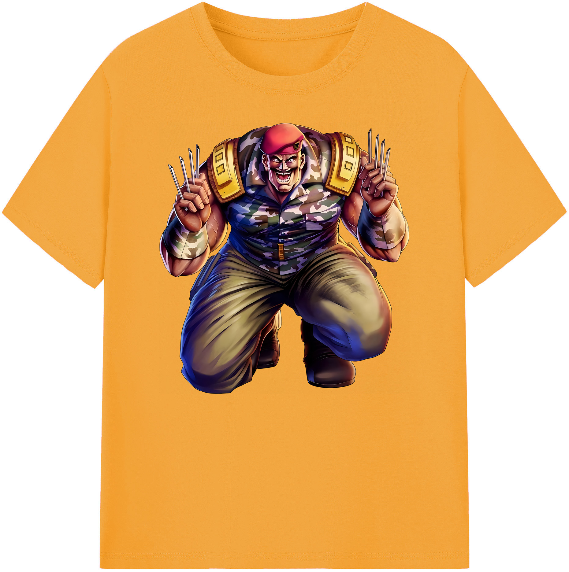 （画像用） 北斗の拳 Fist of the North Star 綿100％ メンズ半袖Tシャツ｜肌触りやわらか＆通気性