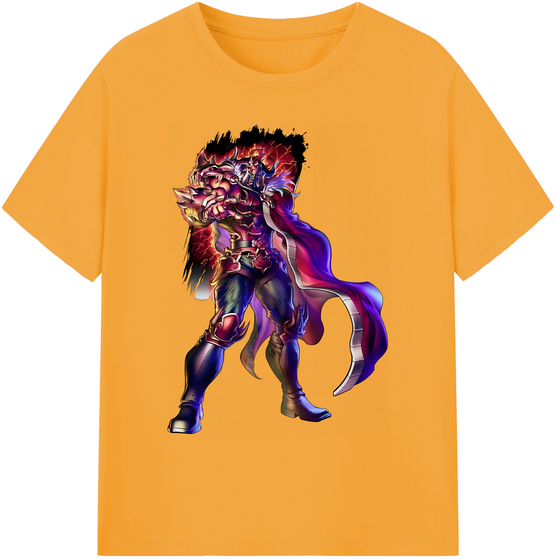 （画像用） 北斗の拳 Fist of the North Star 綿100％ メンズ半袖Tシャツ｜肌触りやわらか＆通気性