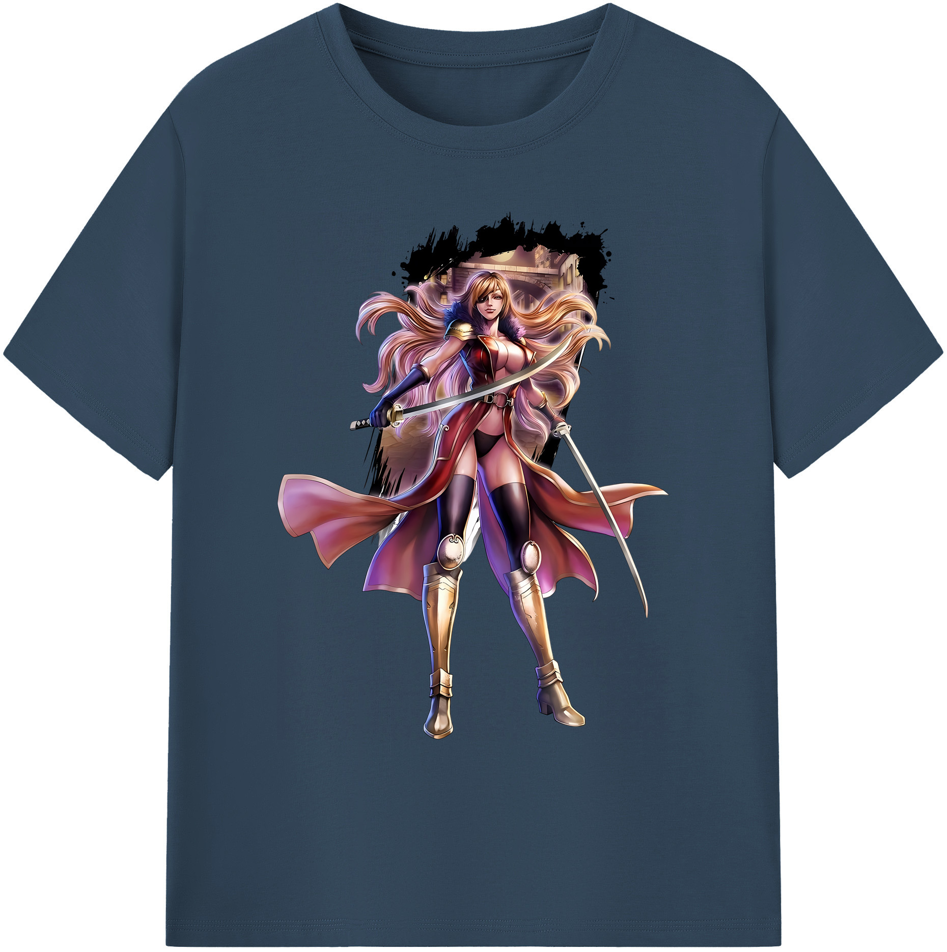 （画像用） 北斗の拳 Fist of the North Star 綿100％ メンズ半袖Tシャツ｜肌触りやわらか＆通気性