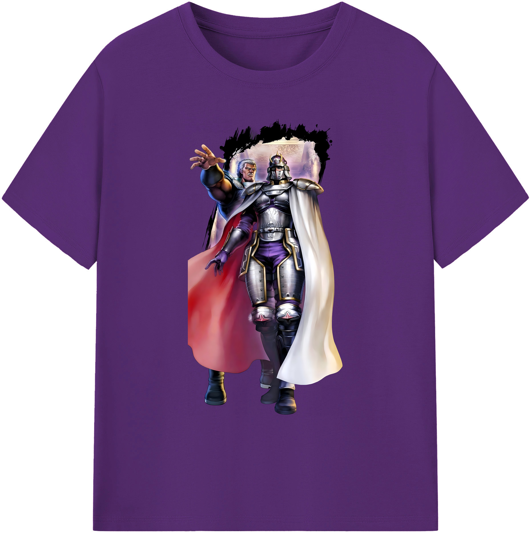（画像用） 北斗の拳 Fist of the North Star 綿100％ メンズ半袖Tシャツ｜肌触りやわらか＆通気性
