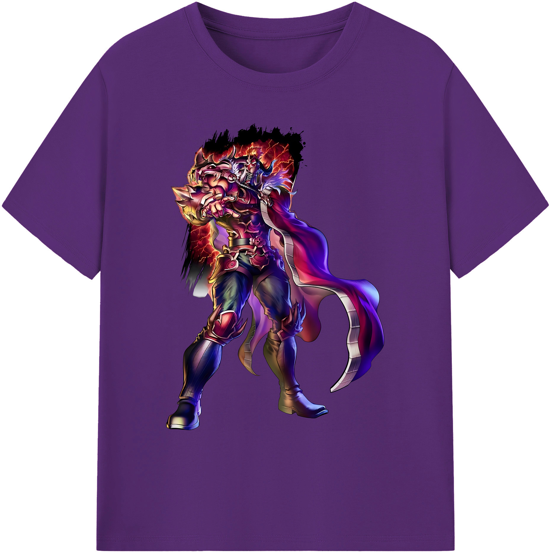 （画像用） 北斗の拳 Fist of the North Star 綿100％ メンズ半袖Tシャツ｜肌触りやわらか＆通気性