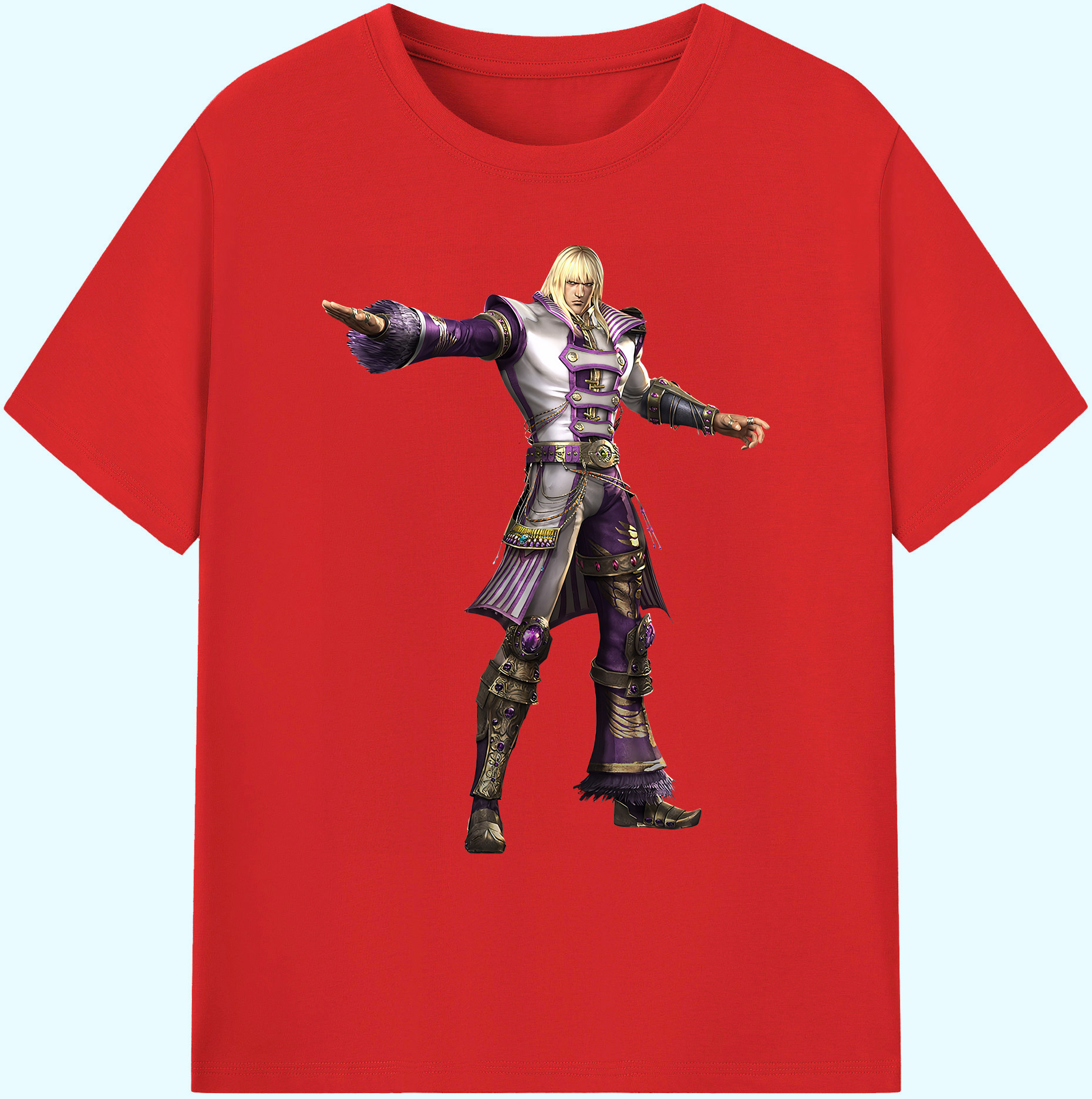 （画像用） 北斗の拳 Fist of the North Star 綿100％ メンズ半袖Tシャツ｜肌触りやわらか＆通気性