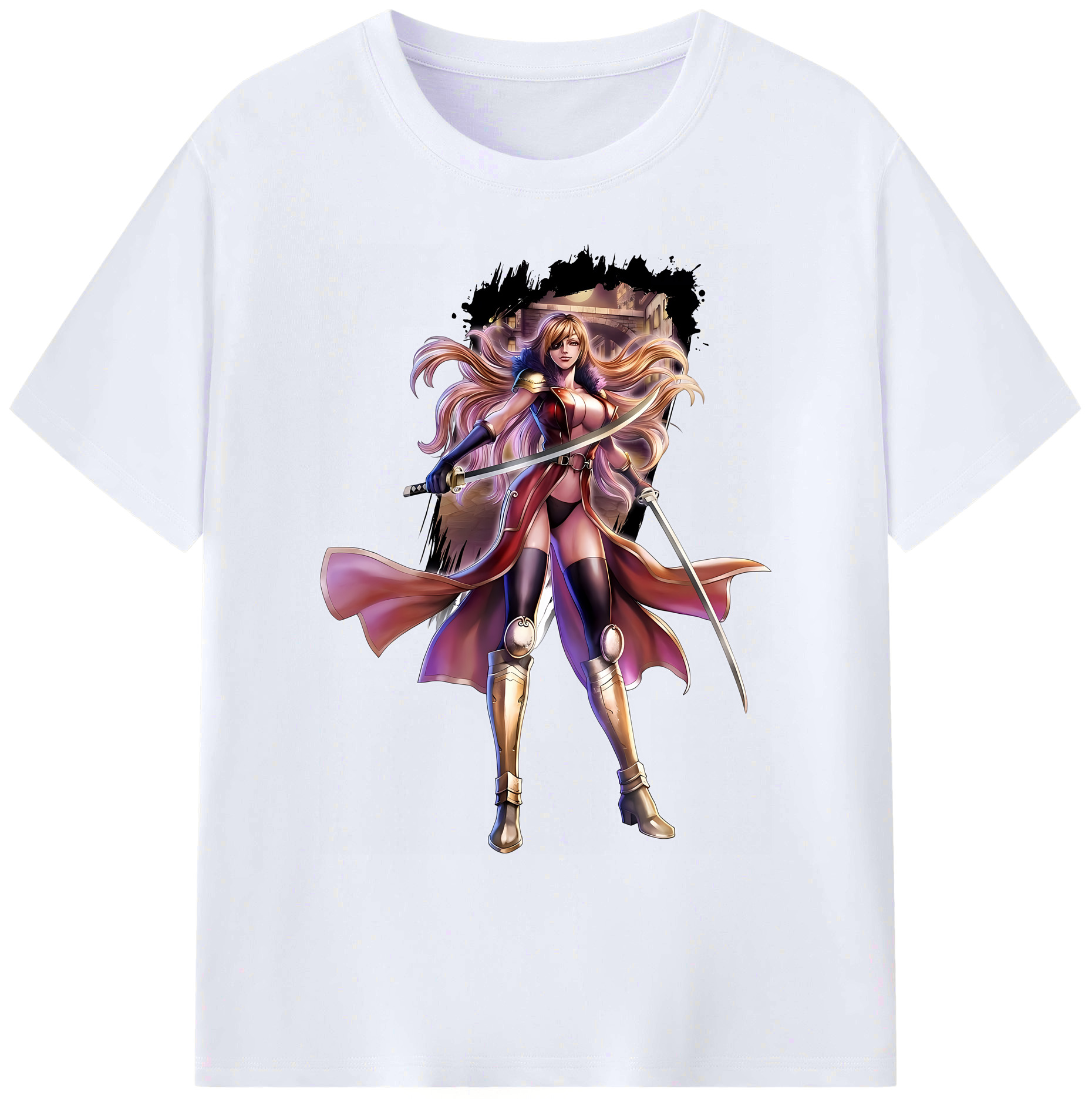 （画像用） 北斗の拳 Fist of the North Star 綿100％ メンズ半袖Tシャツ｜肌触りやわらか＆通気性