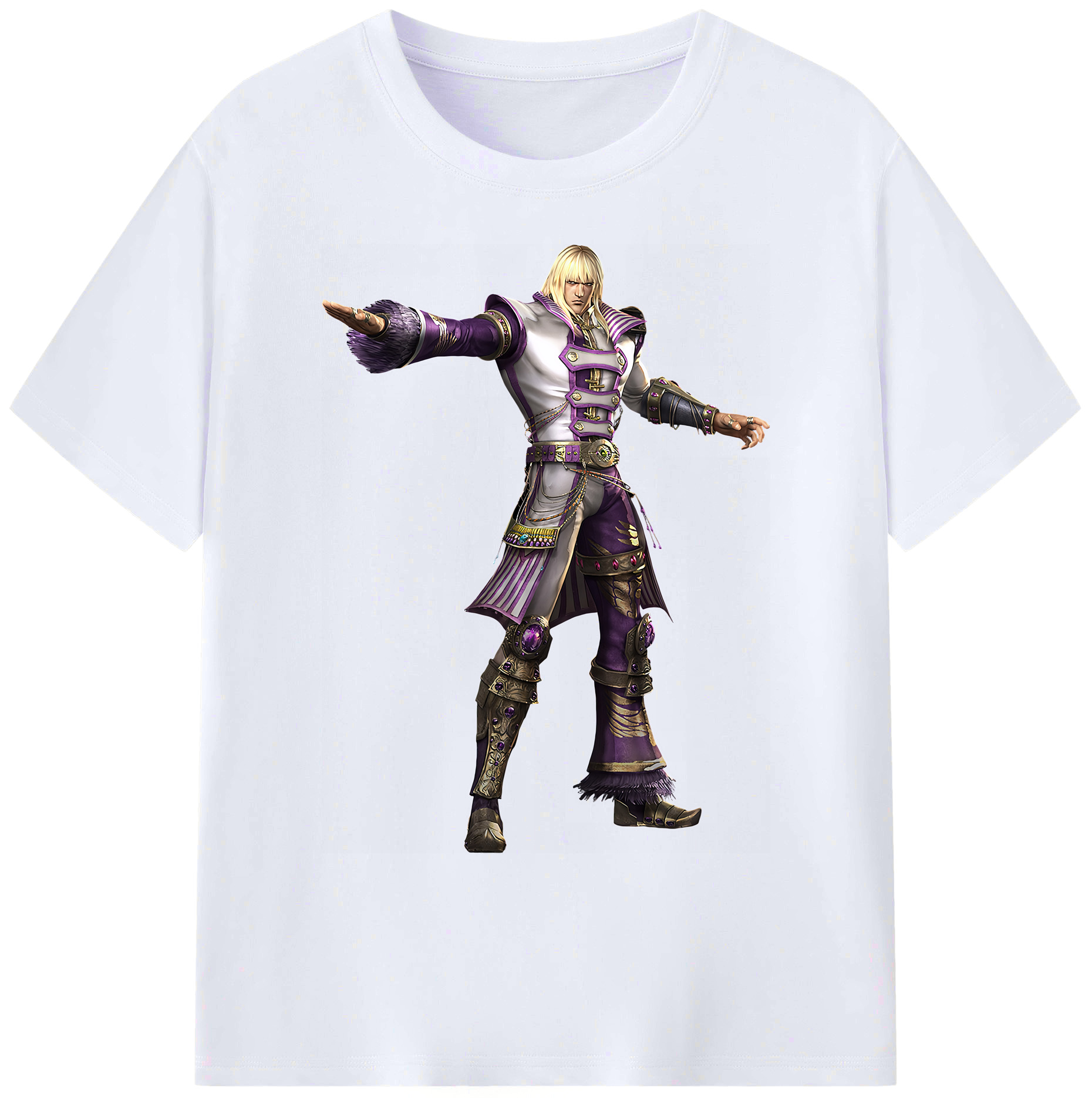 （画像用） 北斗の拳 Fist of the North Star 綿100％ メンズ半袖Tシャツ｜肌触りやわらか＆通気性