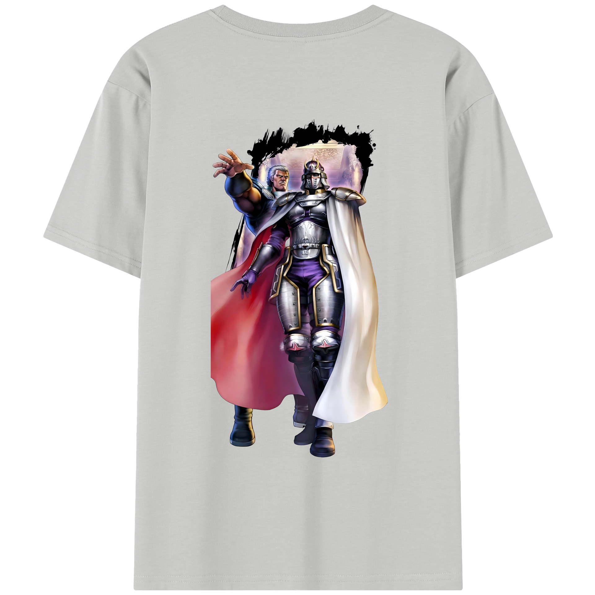（画像用） 北斗の拳 Fist of the North Star レディース半袖Tシャツ(バックプリント)