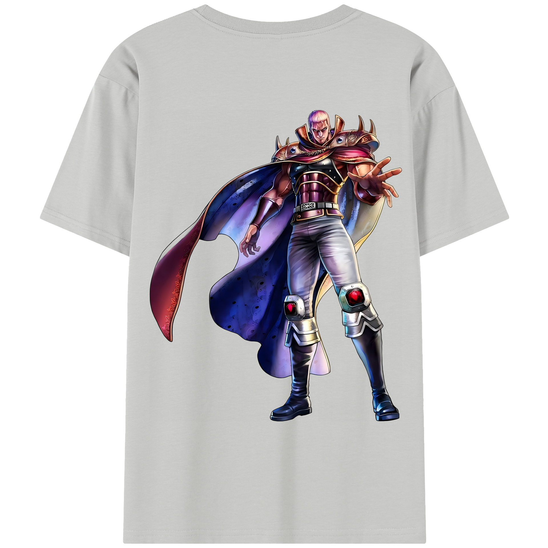 （画像用） 北斗の拳 Fist of the North Star レディース半袖Tシャツ(バックプリント)