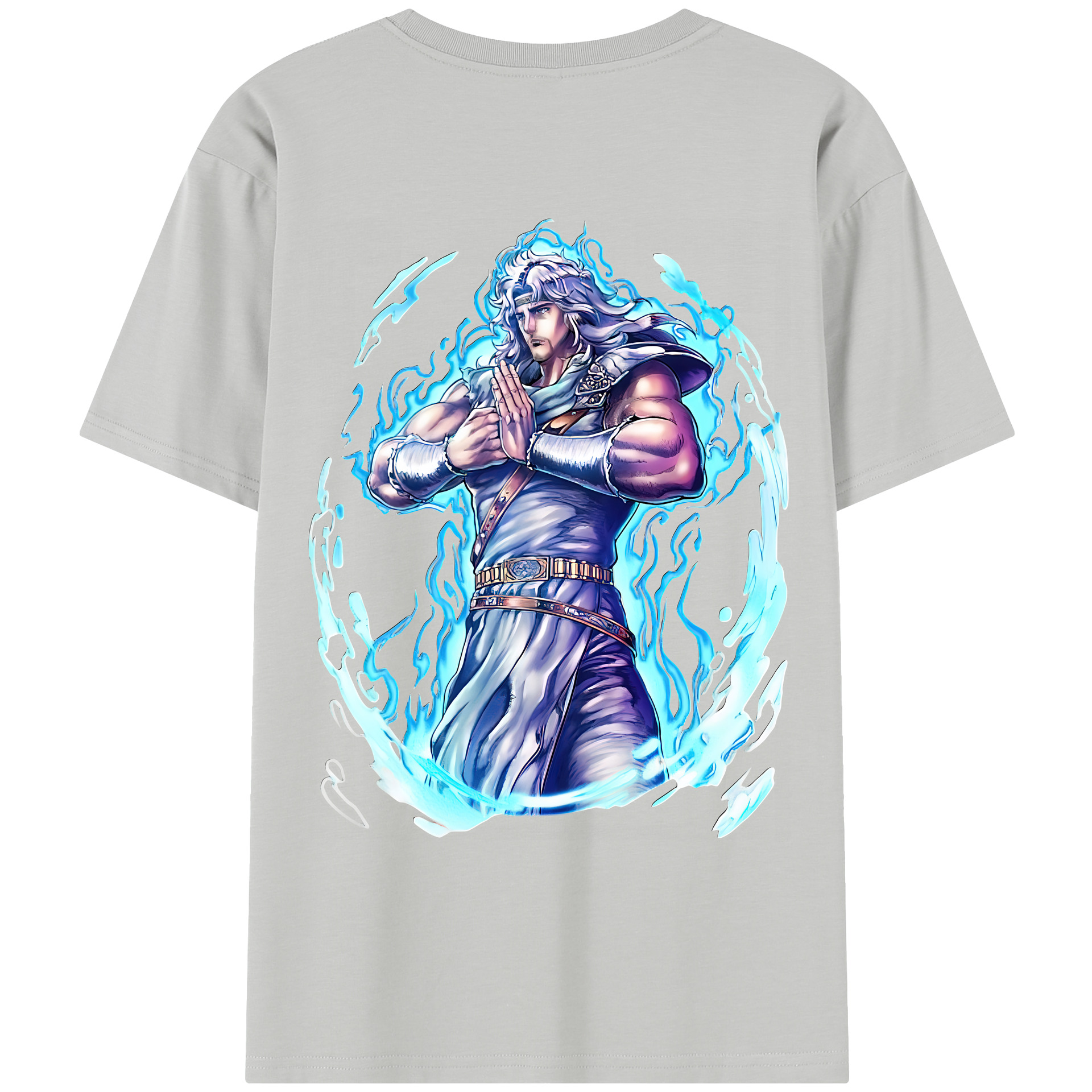 （画像用） 北斗の拳 Fist of the North Star レディース半袖Tシャツ(バックプリント)