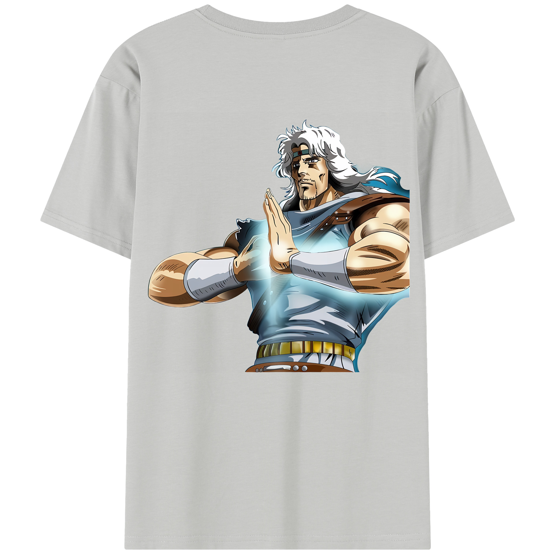 （画像用） 北斗の拳 Fist of the North Star レディース半袖Tシャツ(バックプリント)