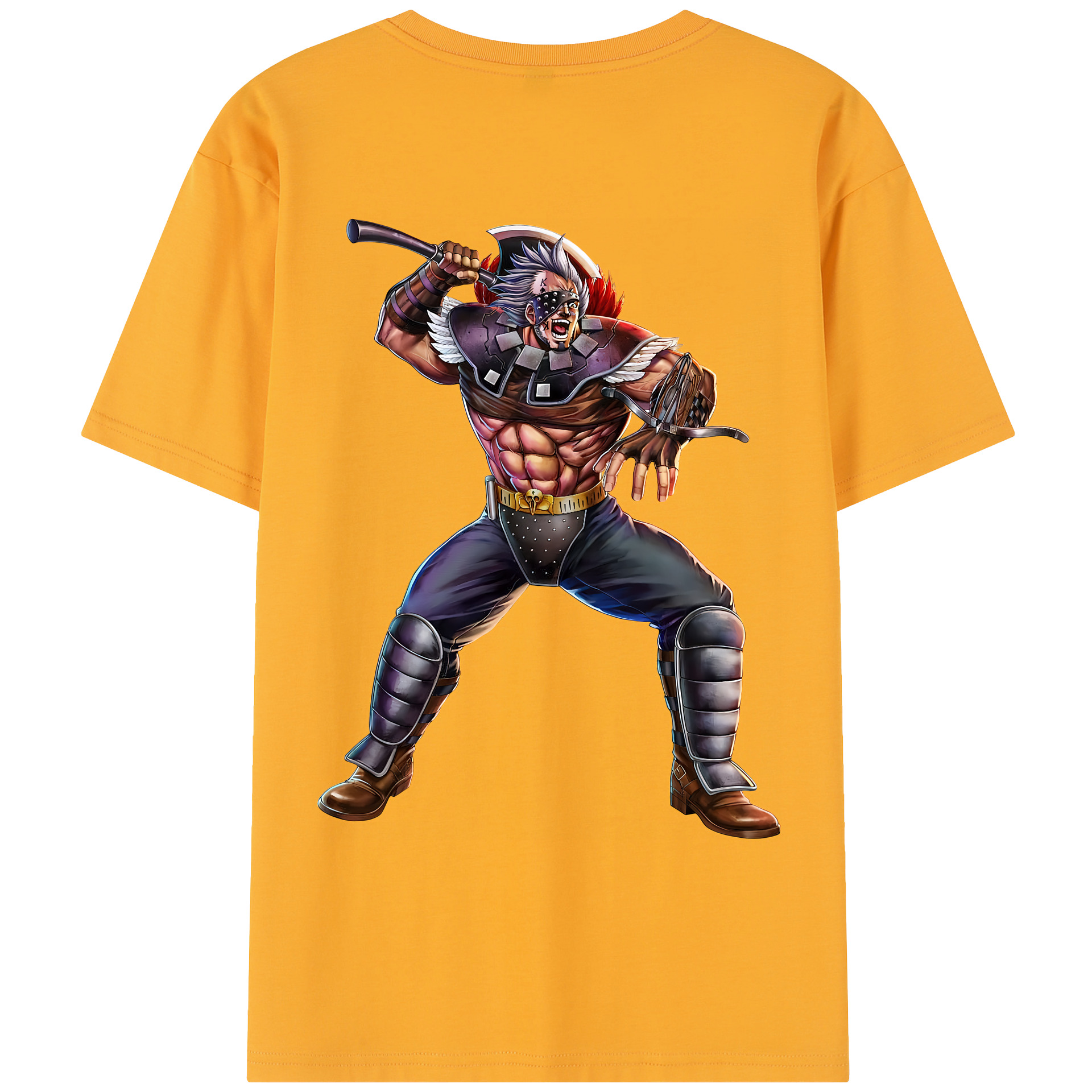（画像用） 北斗の拳 Fist of the North Star レディース半袖Tシャツ(バックプリント)