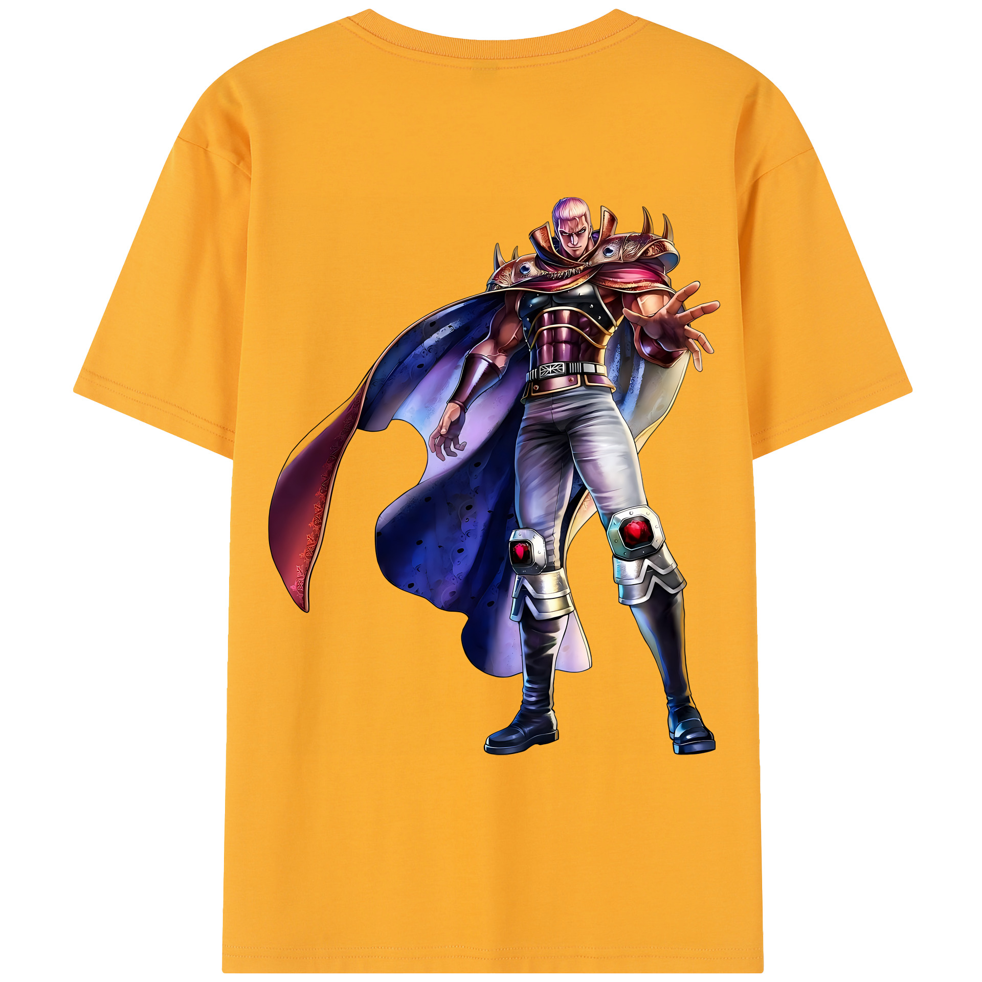 （画像用） 北斗の拳 Fist of the North Star レディース半袖Tシャツ(バックプリント)