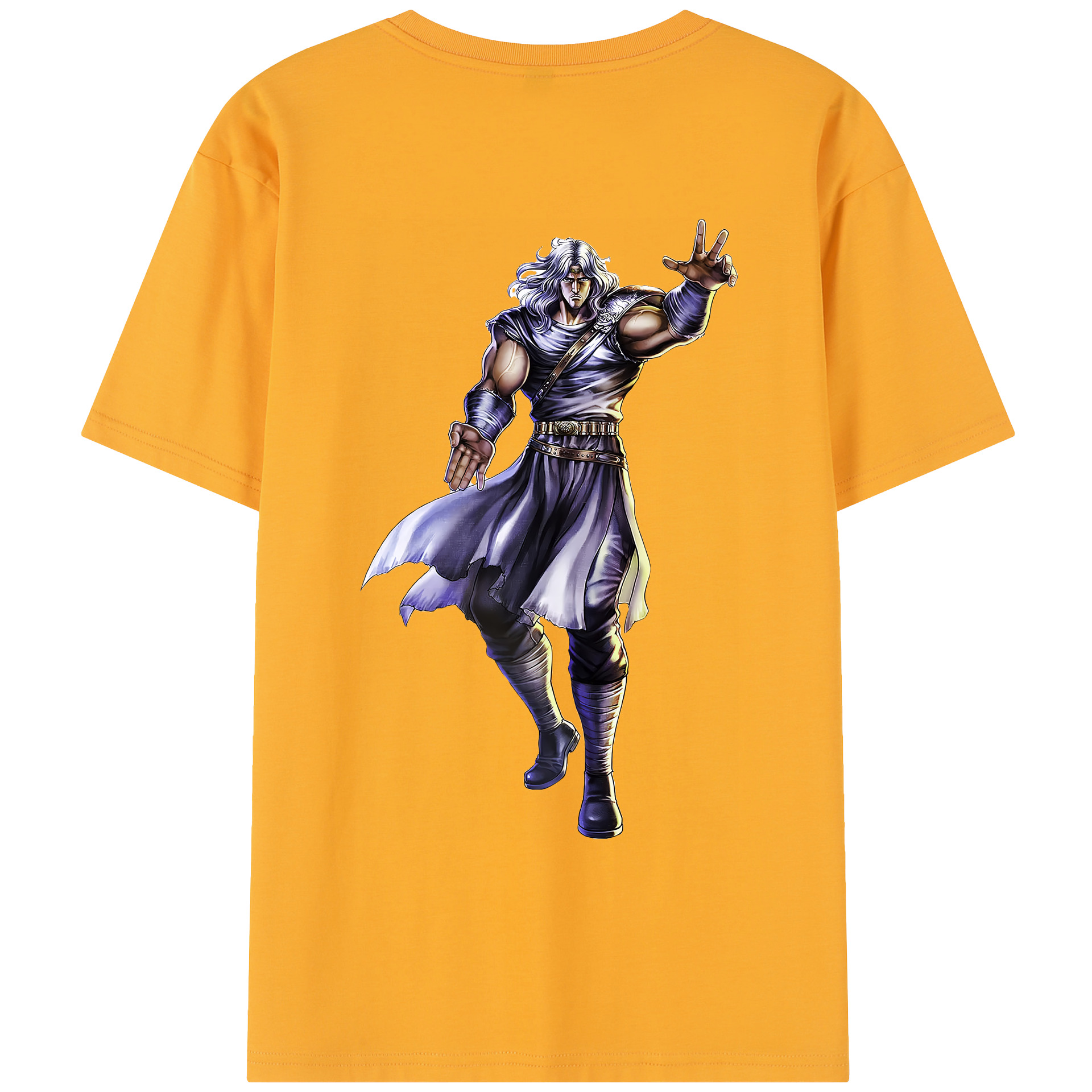 （画像用） 北斗の拳 Fist of the North Star レディース半袖Tシャツ(バックプリント)