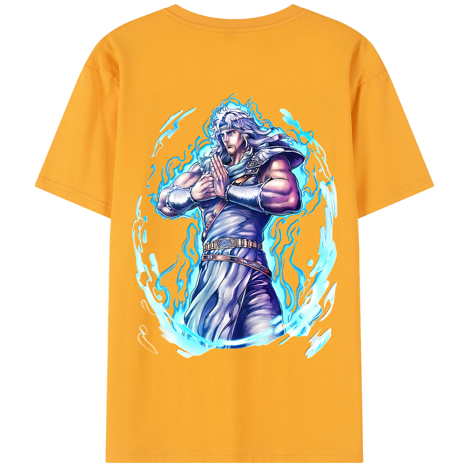 （画像用） 北斗の拳 Fist of the North Star レディース半袖Tシャツ(バックプリント)