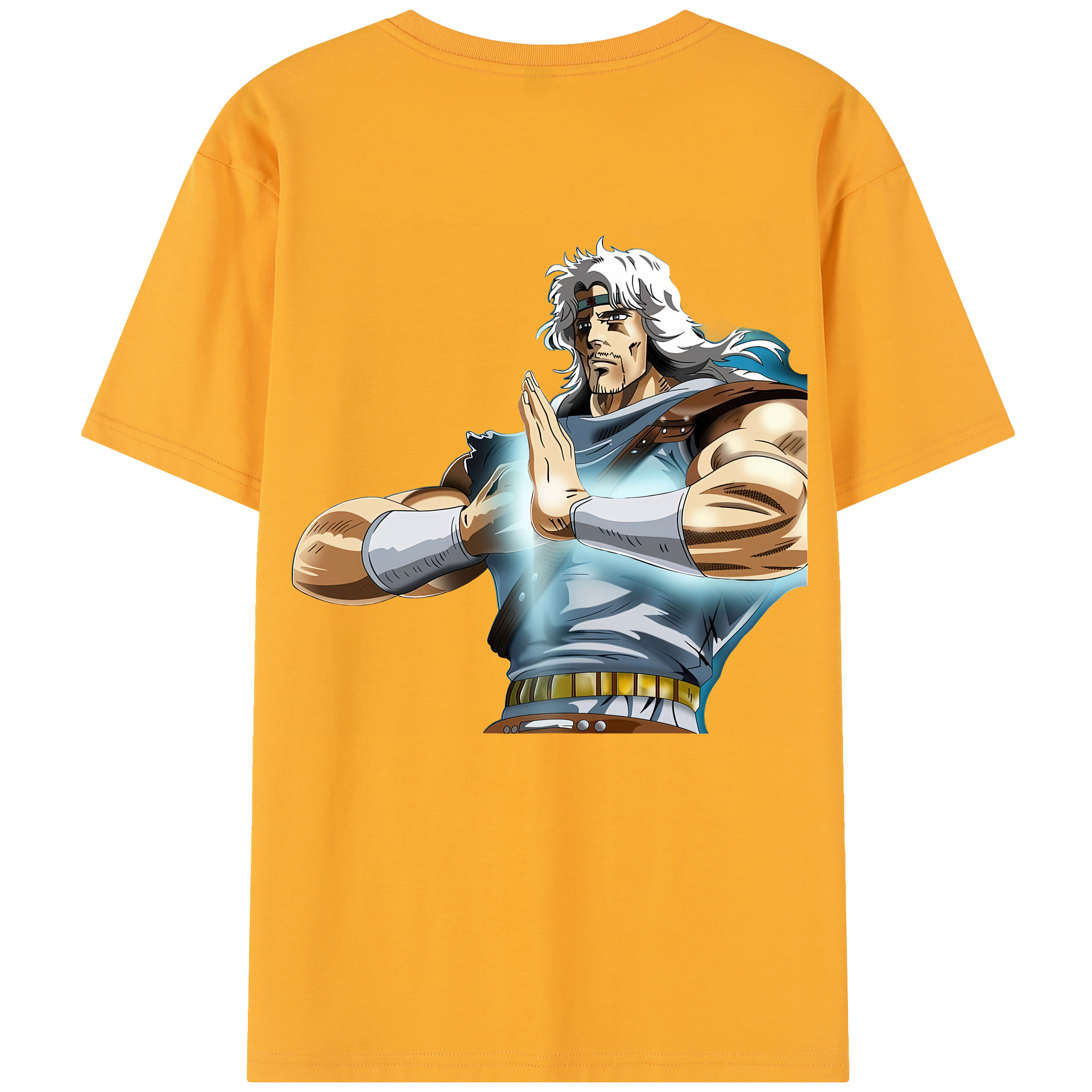 （画像用） 北斗の拳 Fist of the North Star レディース半袖Tシャツ(バックプリント)