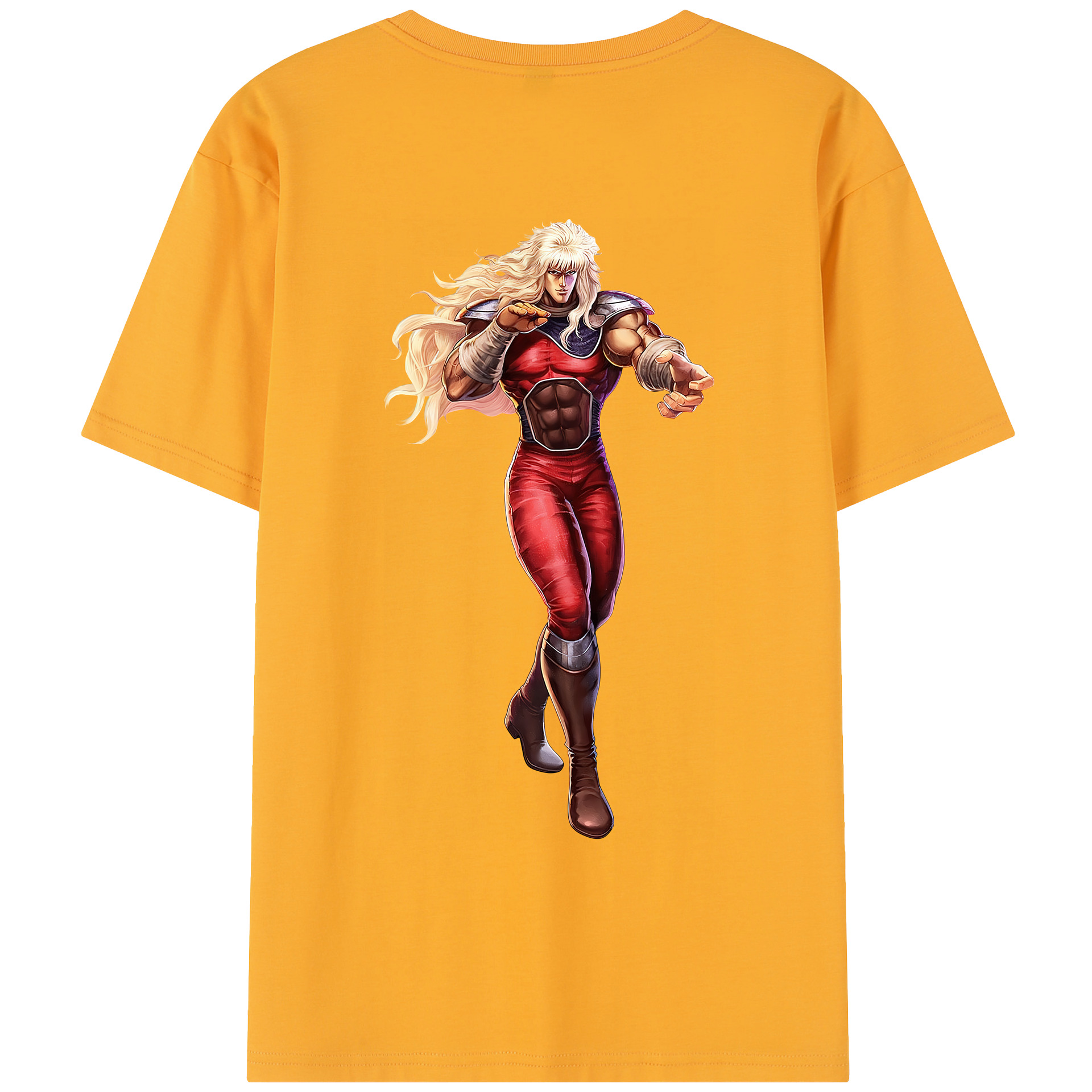 （画像用） 北斗の拳 Fist of the North Star レディース半袖Tシャツ(バックプリント)