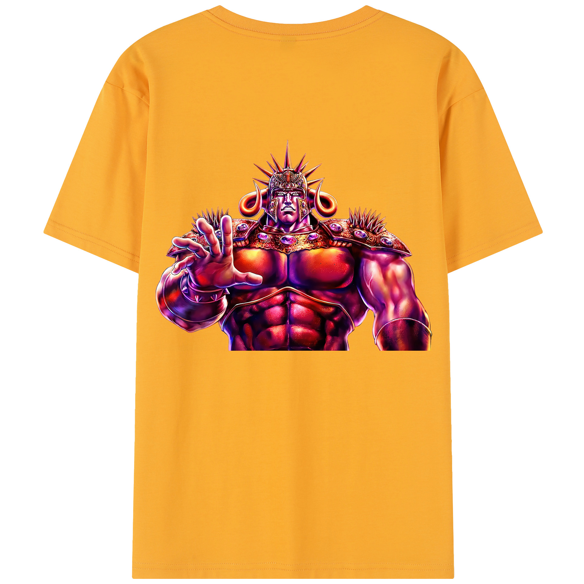 （画像用） 北斗の拳 Fist of the North Star レディース半袖Tシャツ(バックプリント)
