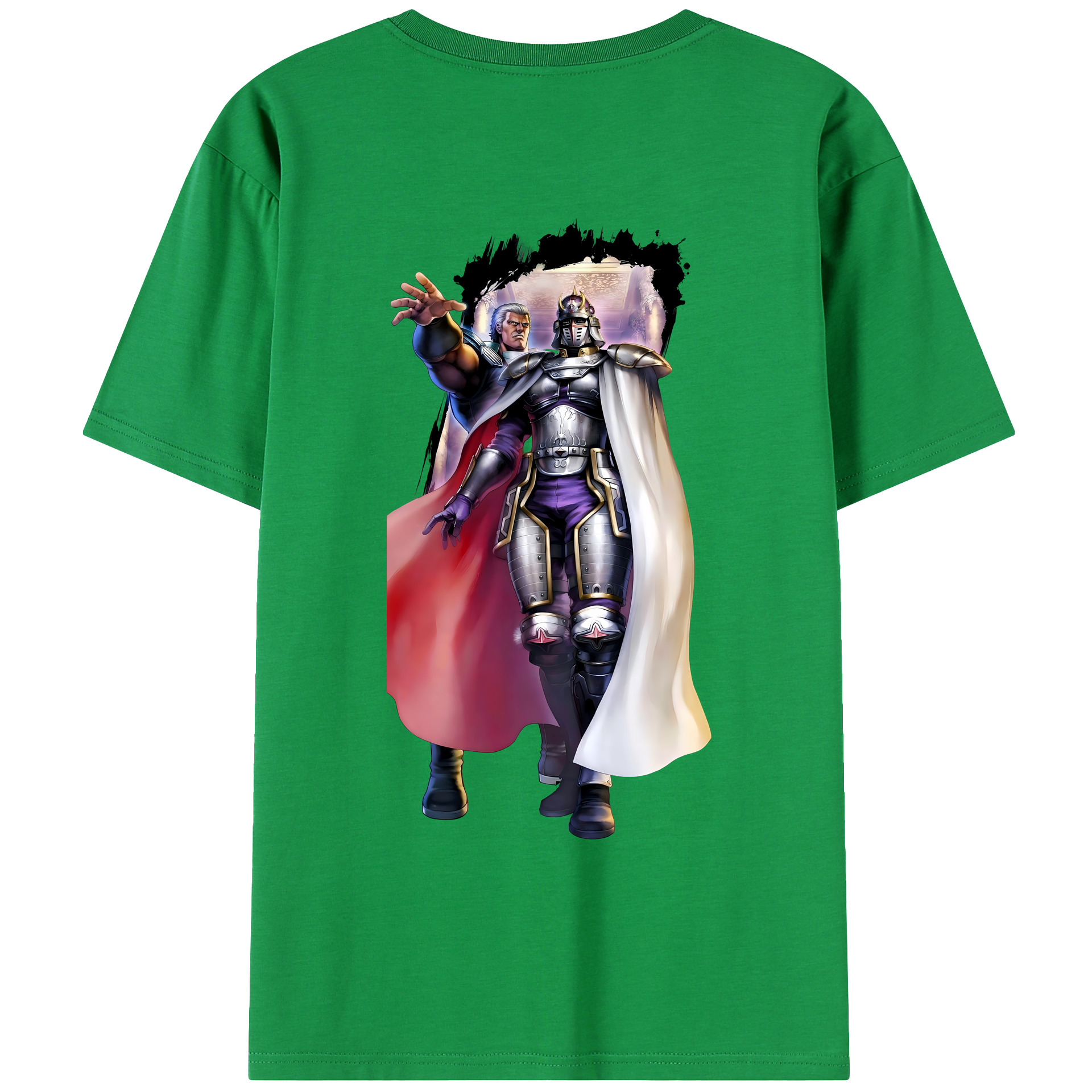 （画像用） 北斗の拳 Fist of the North Star レディース半袖Tシャツ(バックプリント)