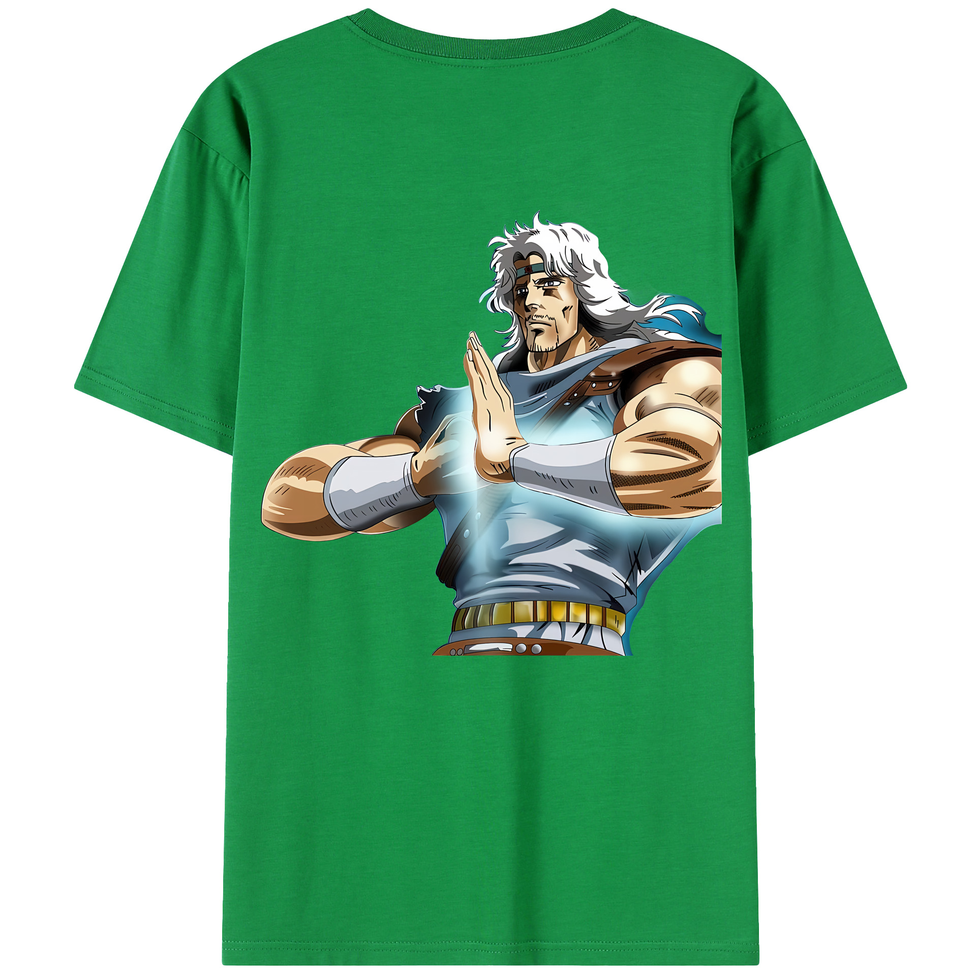 （画像用） 北斗の拳 Fist of the North Star レディース半袖Tシャツ(バックプリント)