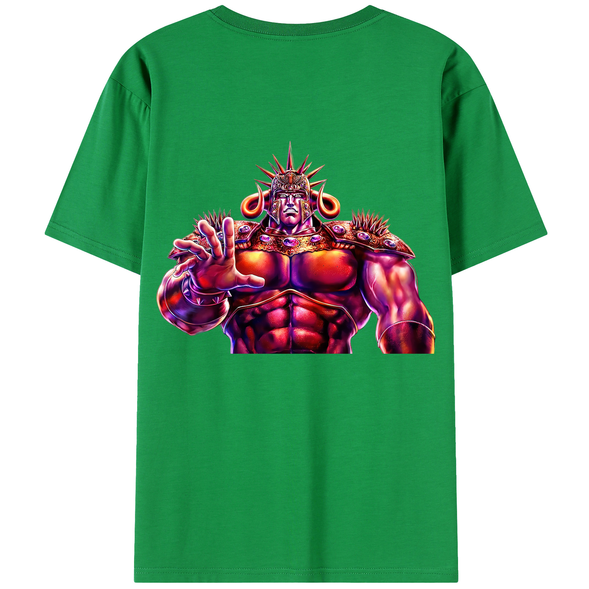 （画像用） 北斗の拳 Fist of the North Star レディース半袖Tシャツ(バックプリント)