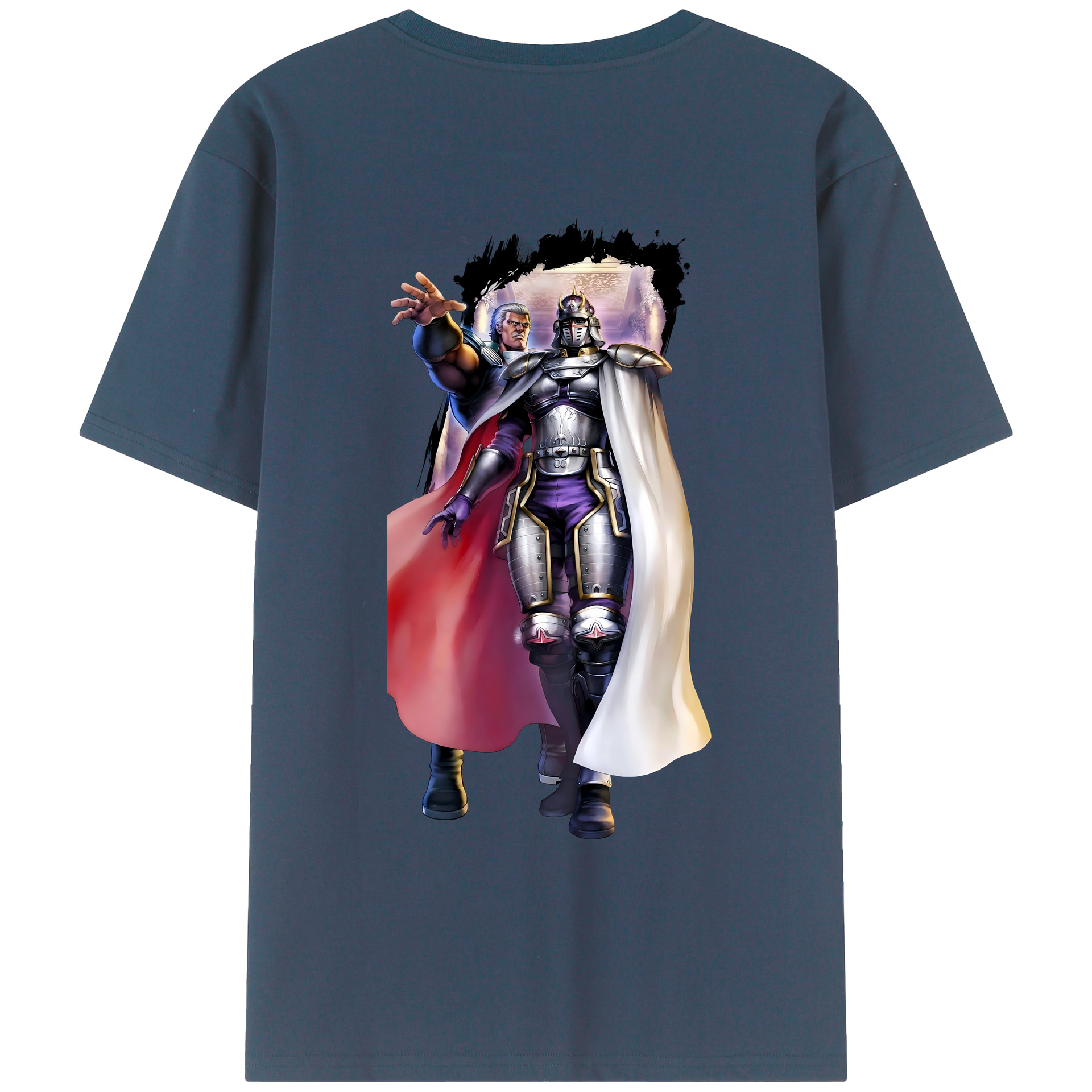 （画像用） 北斗の拳 Fist of the North Star レディース半袖Tシャツ(バックプリント)