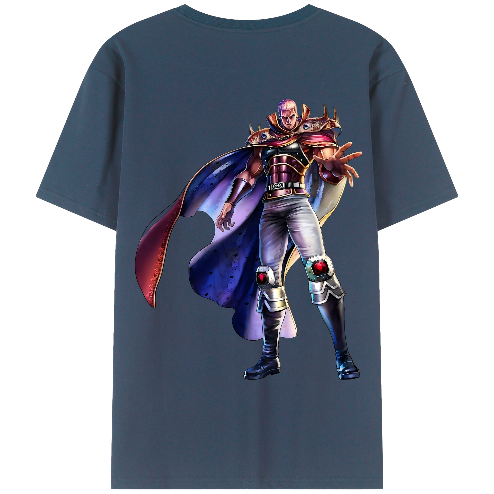（画像用） 北斗の拳 Fist of the North Star レディース半袖Tシャツ(バックプリント)