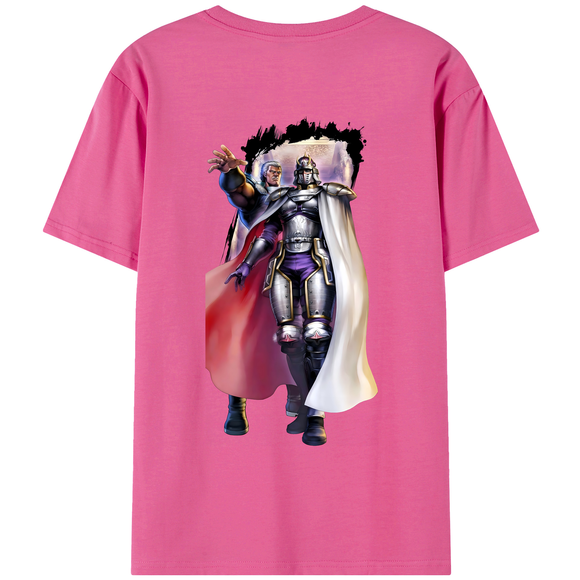 （画像用） 北斗の拳 Fist of the North Star レディース半袖Tシャツ(バックプリント)