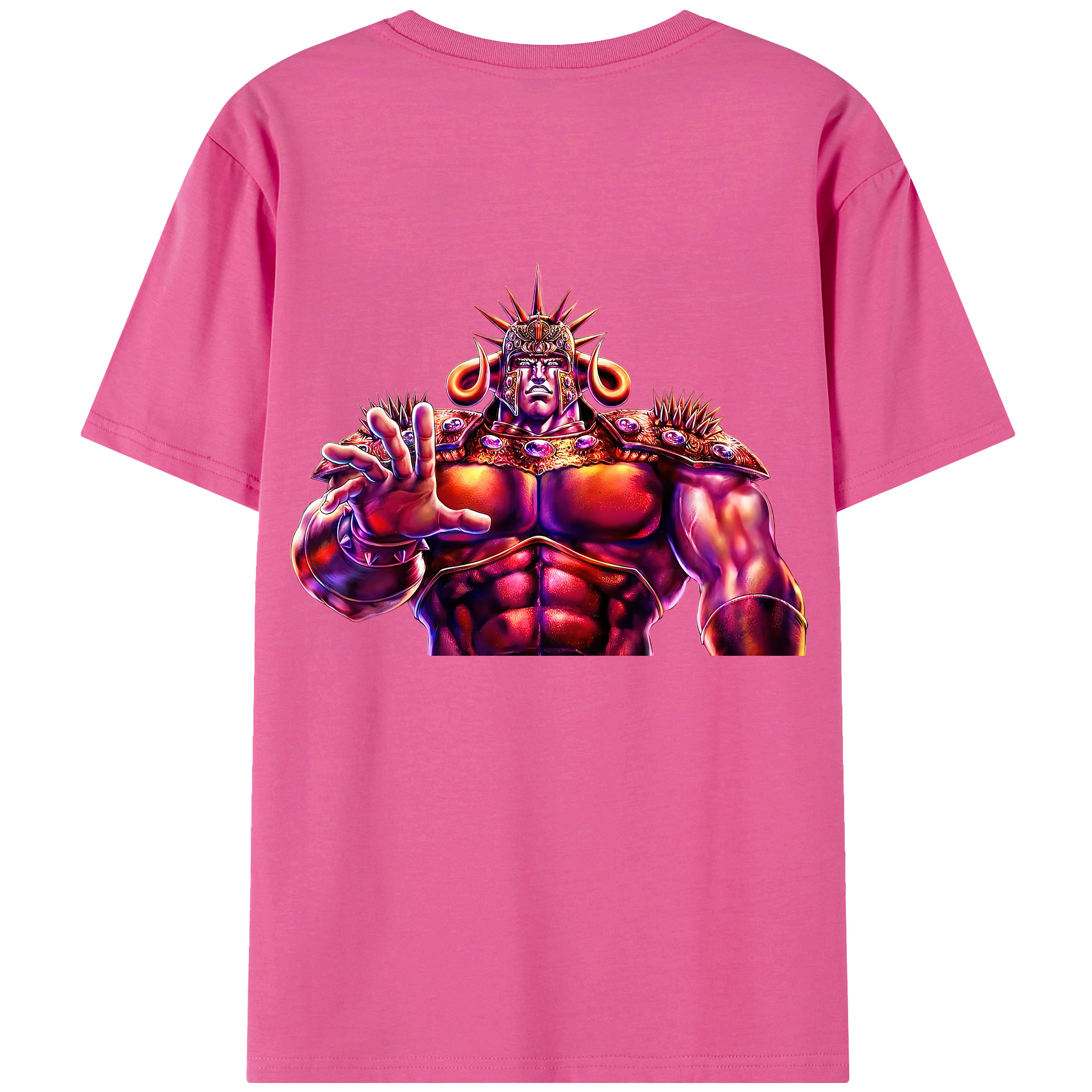 （画像用） 北斗の拳 Fist of the North Star レディース半袖Tシャツ(バックプリント)