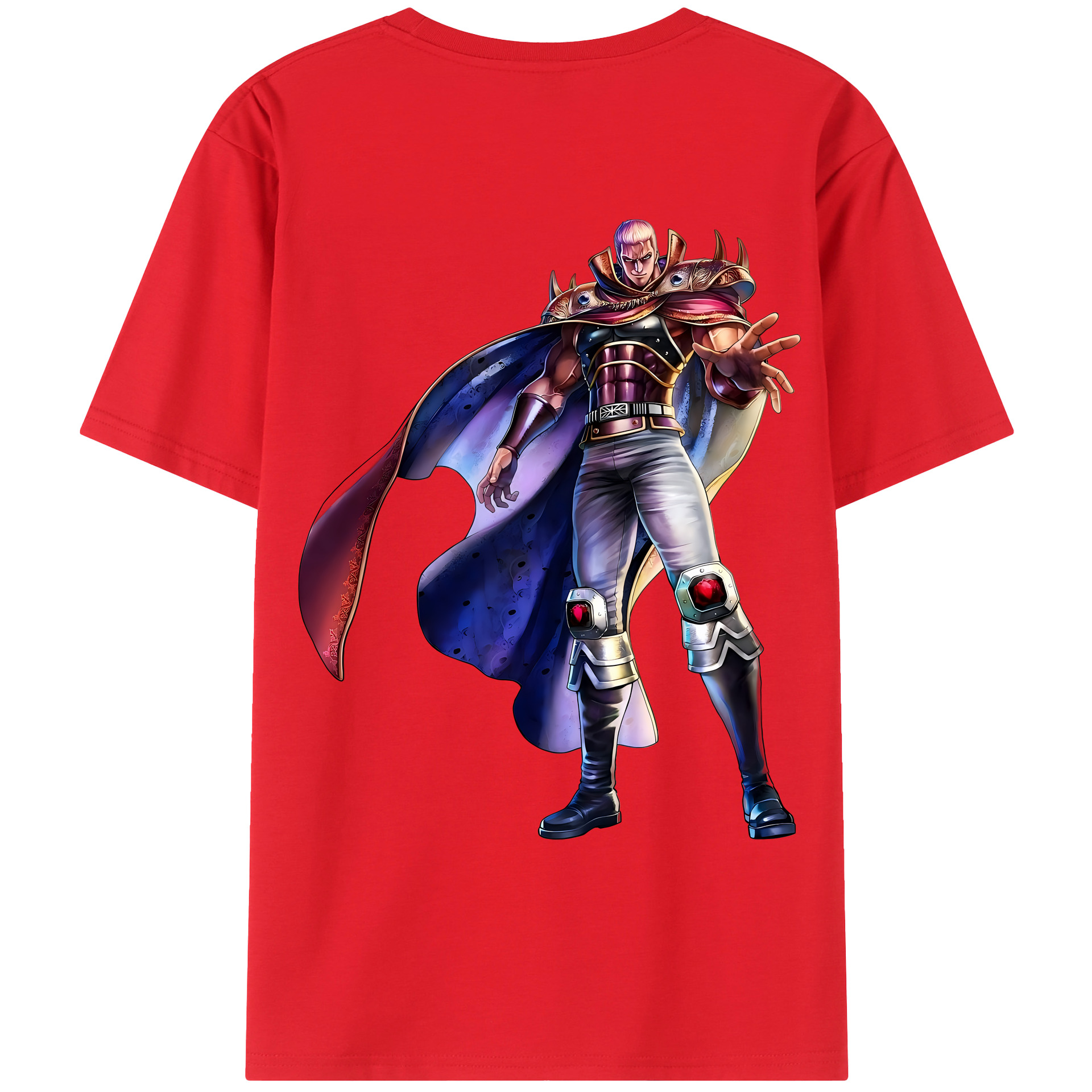 （画像用） 北斗の拳 Fist of the North Star レディース半袖Tシャツ(バックプリント)
