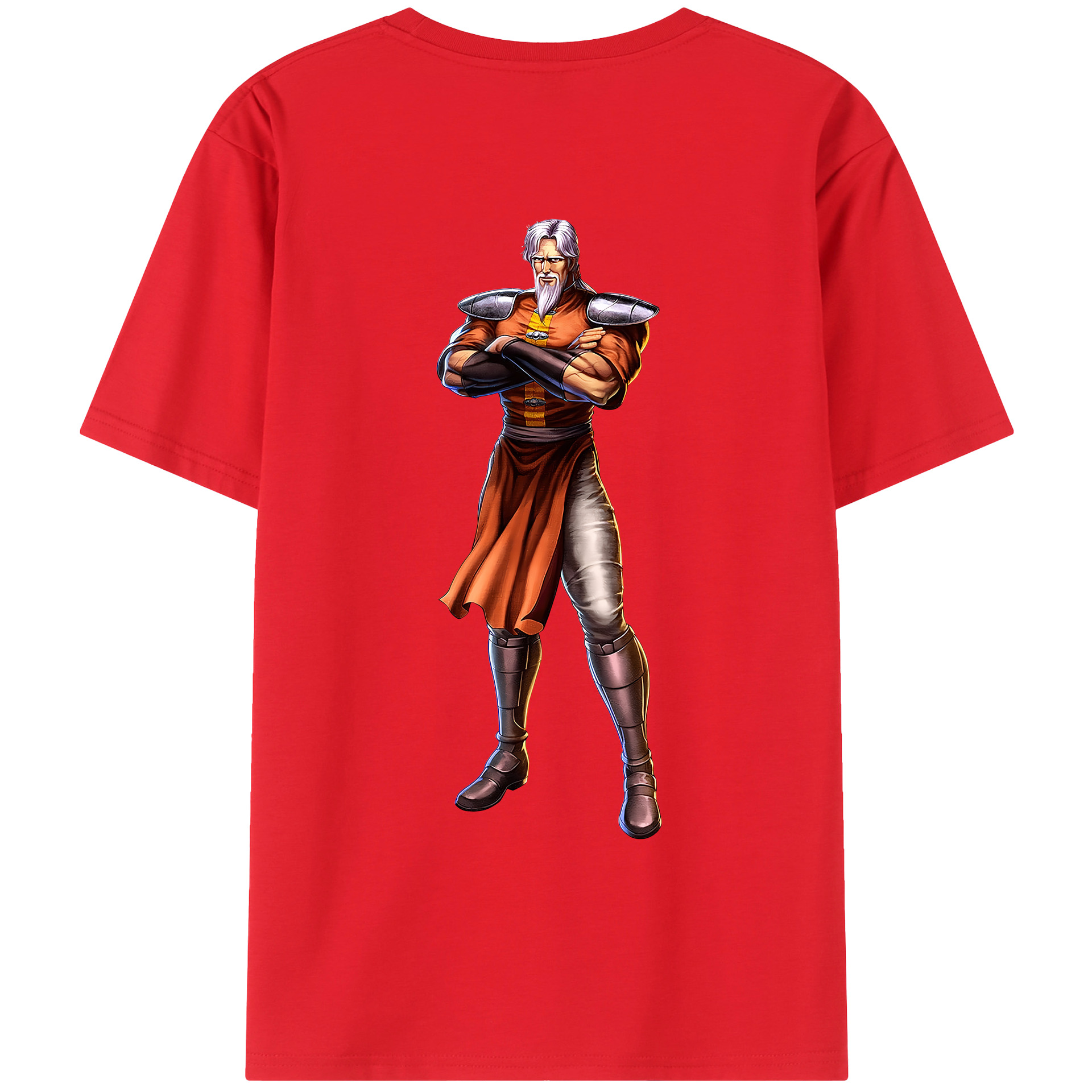 （画像用） 北斗の拳 Fist of the North Star レディース半袖Tシャツ(バックプリント)