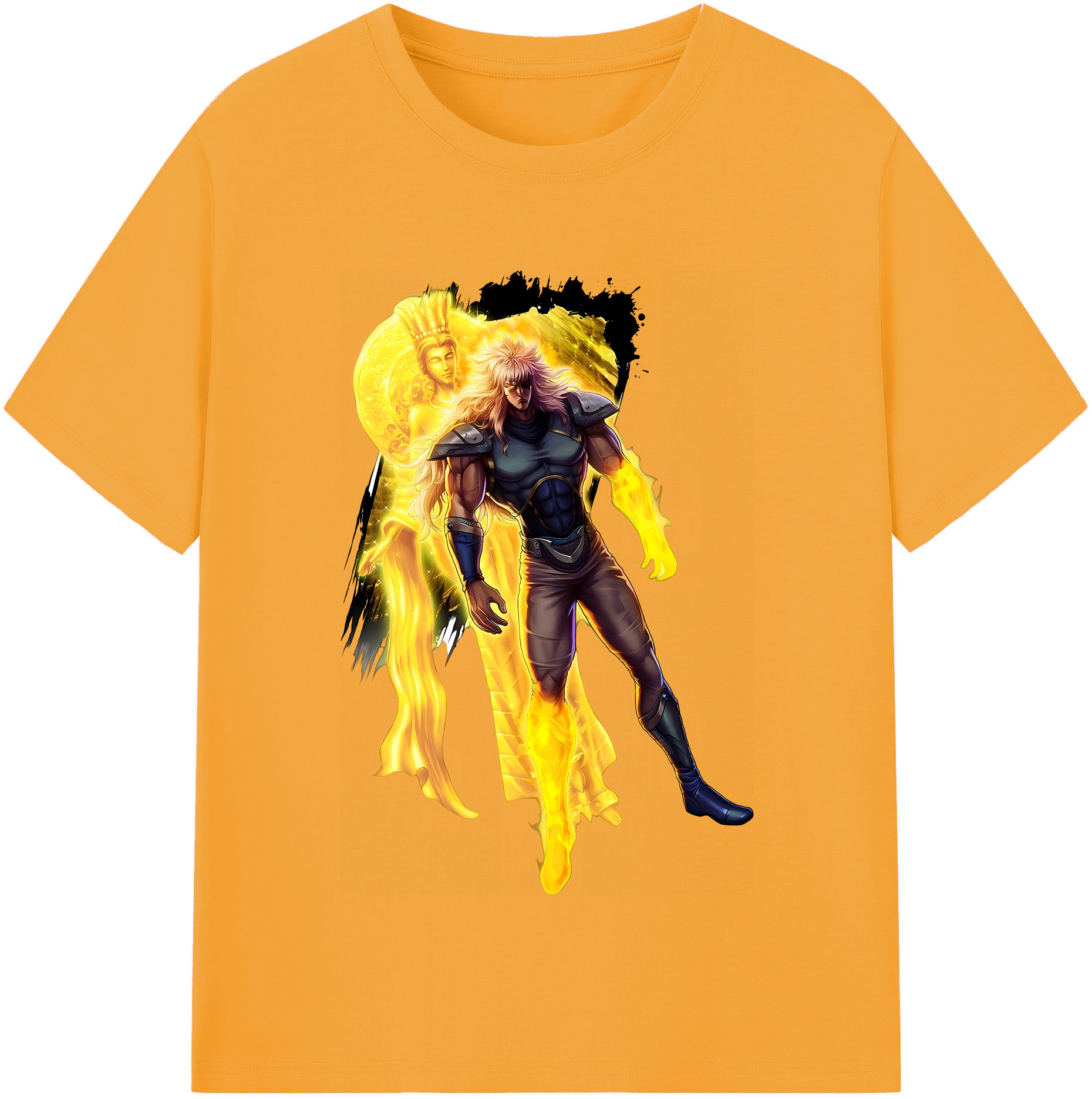 （画像用） 北斗の拳 Fist of the North Star レディースカジュアルプリントTシャツ（綿100％）