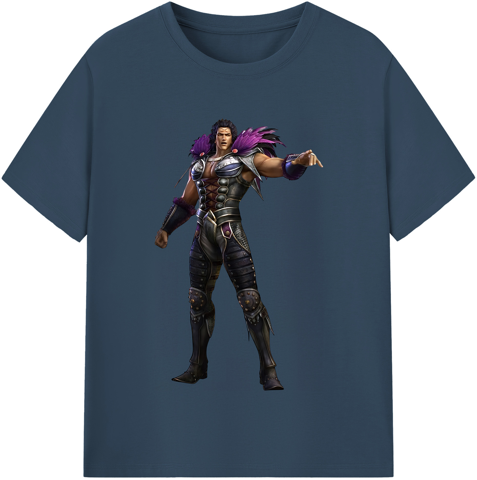 （画像用） 北斗の拳 Fist of the North Star レディースカジュアルプリントTシャツ（綿100％）