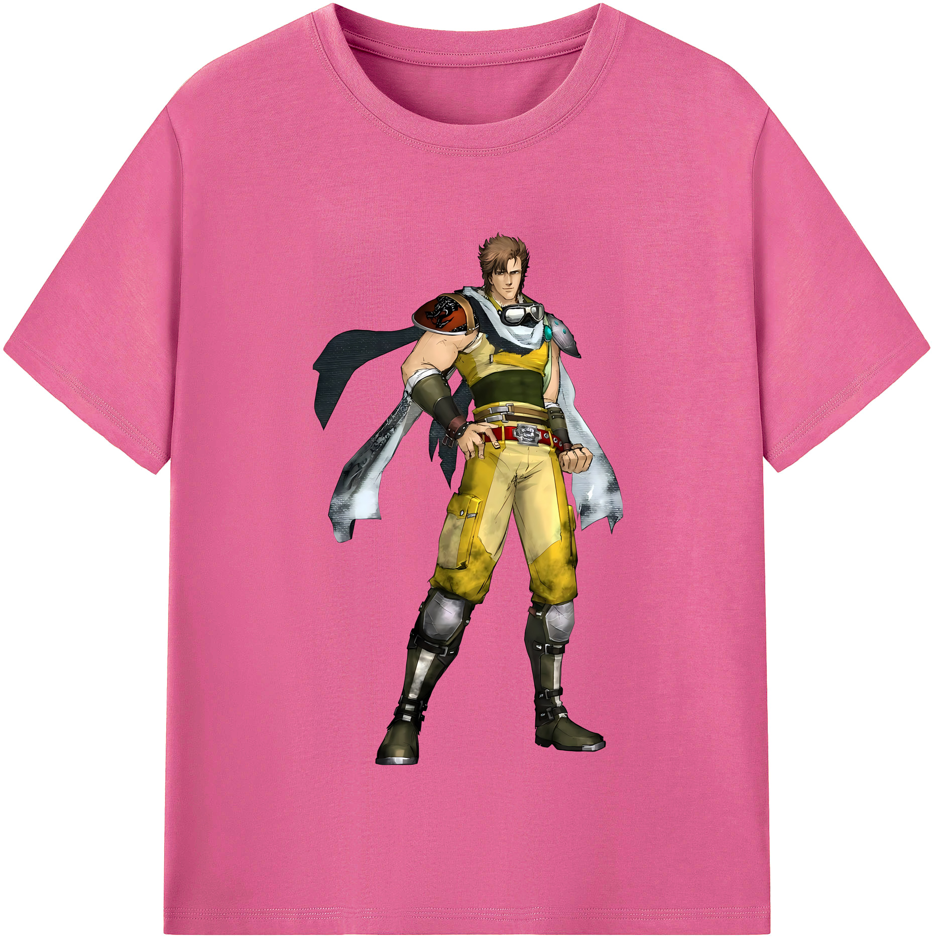 （画像用） 北斗の拳 Fist of the North Star レディースカジュアルプリントTシャツ（綿100％）