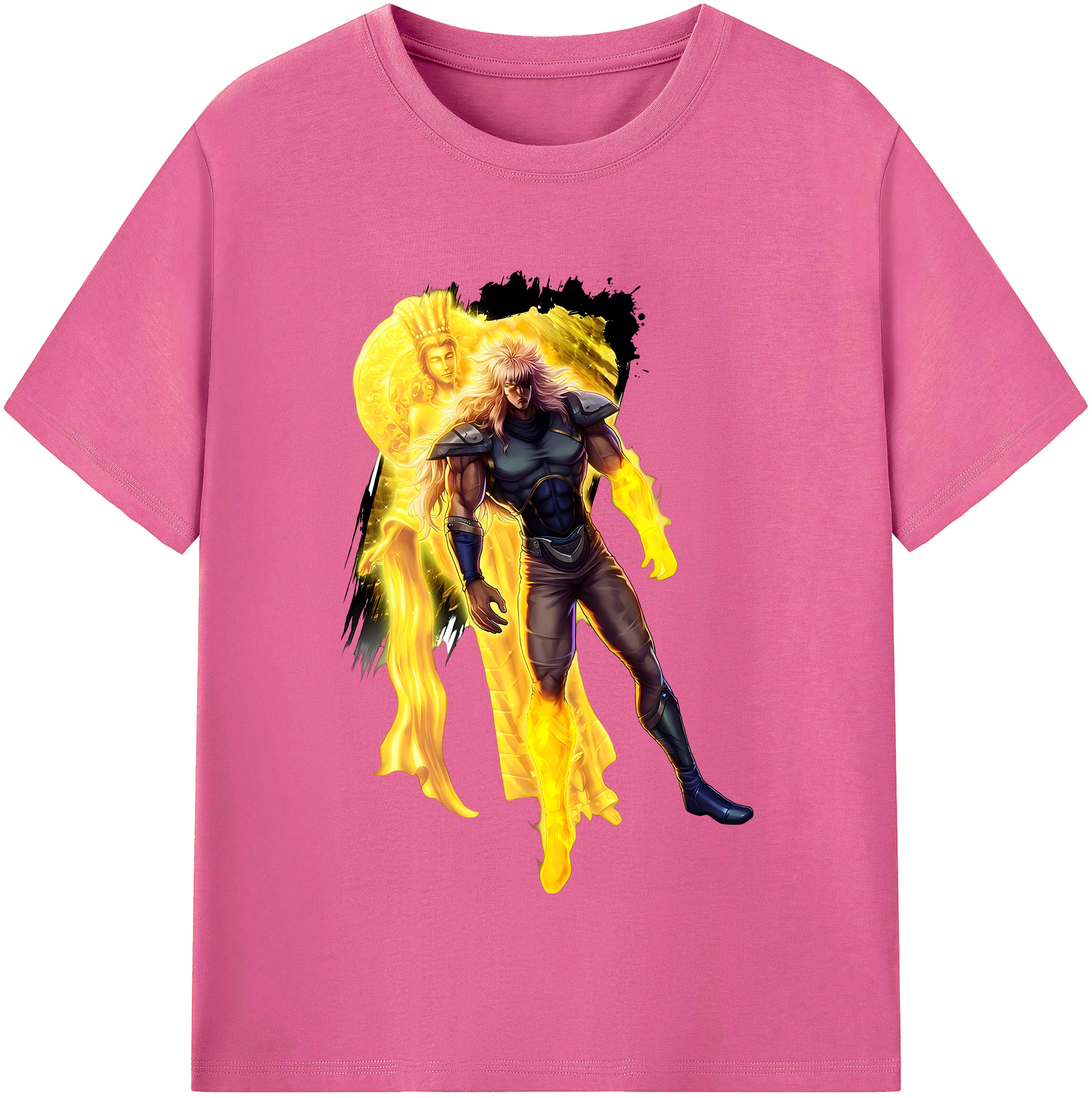 （画像用） 北斗の拳 Fist of the North Star レディースカジュアルプリントTシャツ（綿100％）
