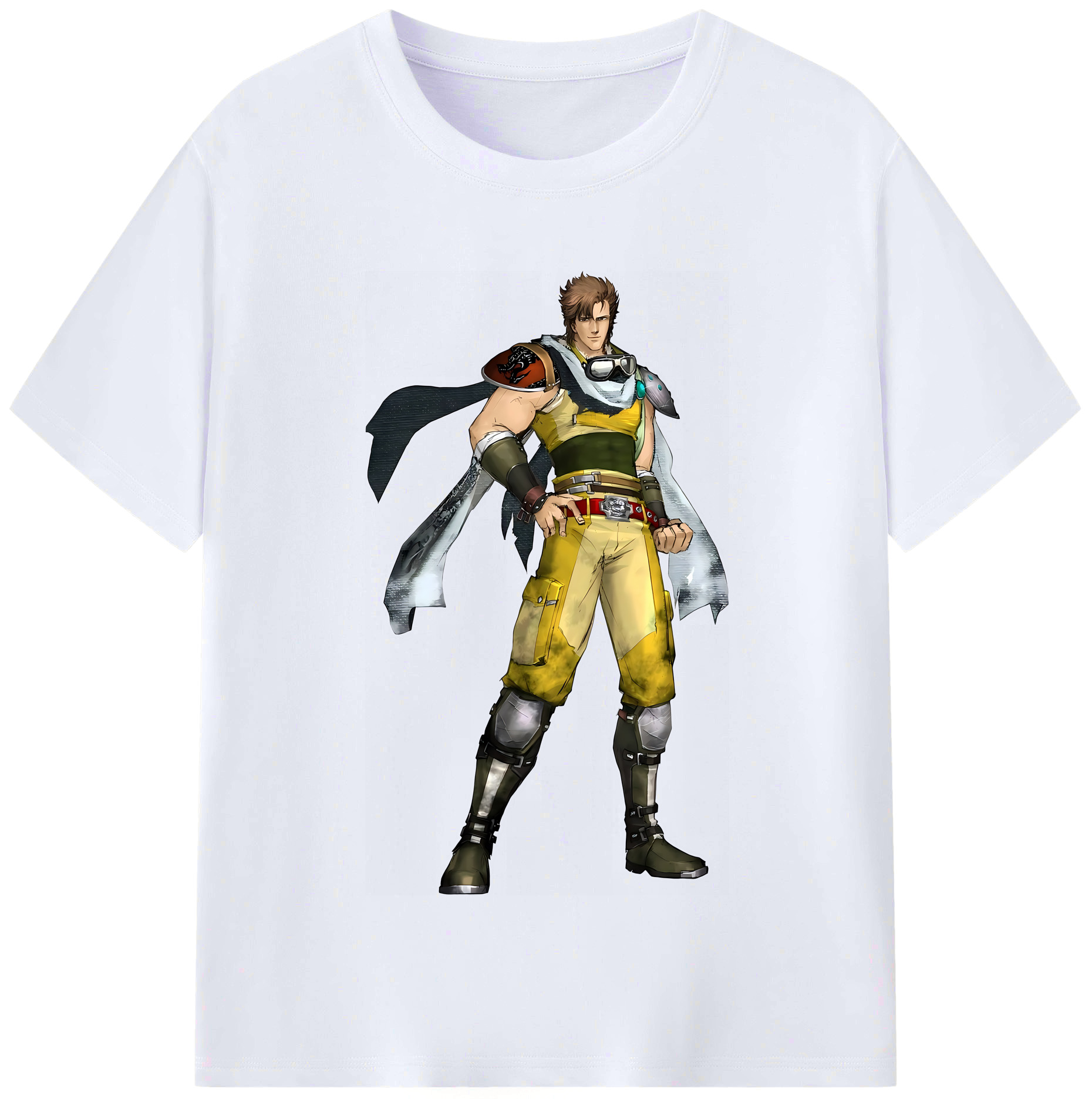 （画像用） 北斗の拳 Fist of the North Star レディースカジュアルプリントTシャツ（綿100％）