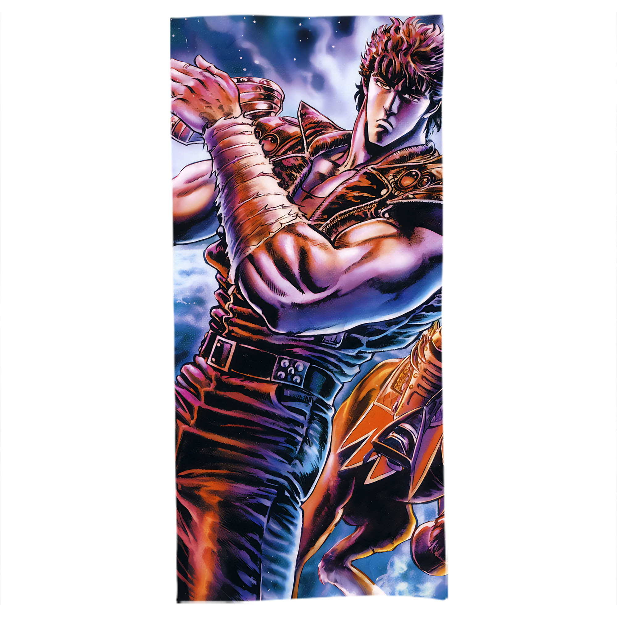 （画像用） 北斗の拳 Fist of the North Star 大判バスタオル 70×140cm 吸水速乾 柔らかい肌触り
