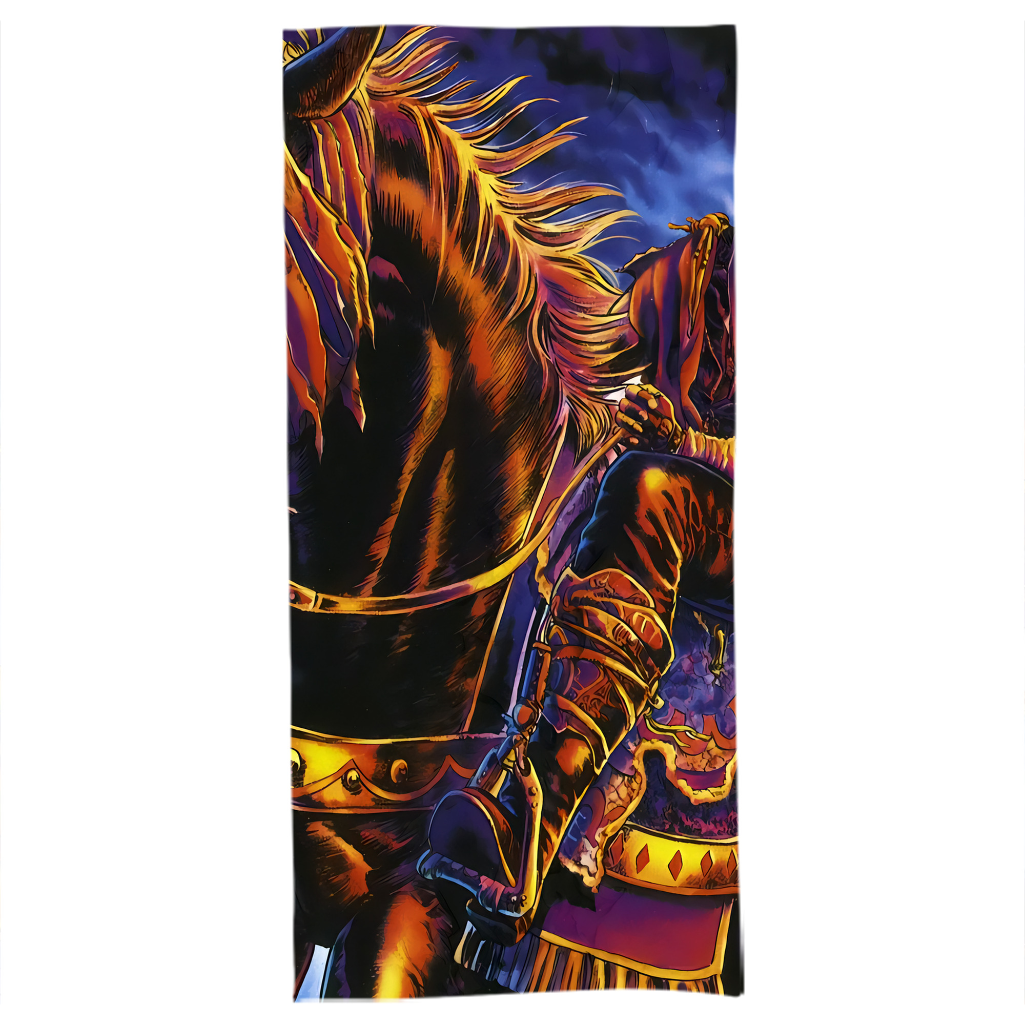 （画像用） 北斗の拳 Fist of the North Star 大判バスタオル 70×140cm 吸水速乾 柔らかい肌触り
