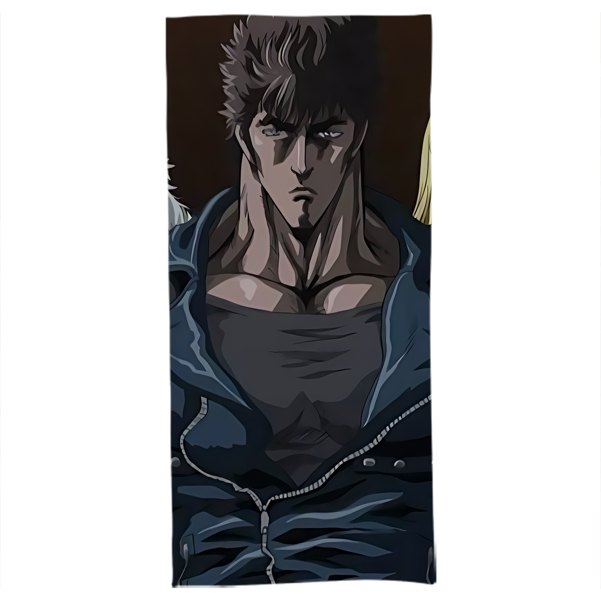 （画像用） 北斗の拳 Fist of the North Star 大判バスタオル 70×140cm 吸水速乾 柔らかい肌触り