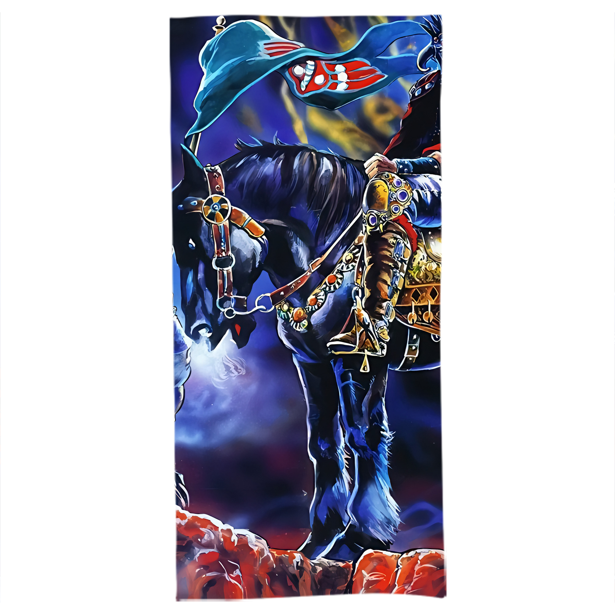 （画像用） 北斗の拳 Fist of the North Star 大判バスタオル 70×140cm 吸水速乾 柔らかい肌触り