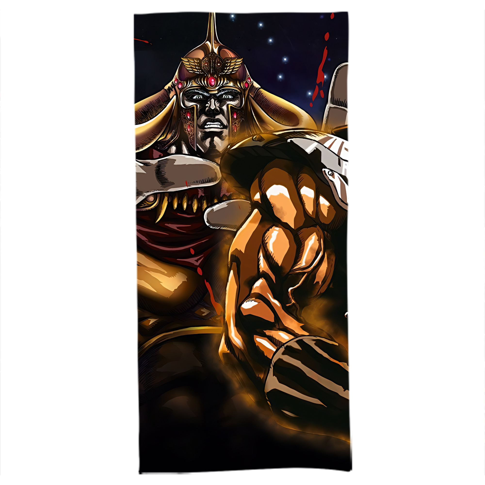 （画像用） 北斗の拳 Fist of the North Star 大判バスタオル 70×140cm 吸水速乾 柔らかい肌触り