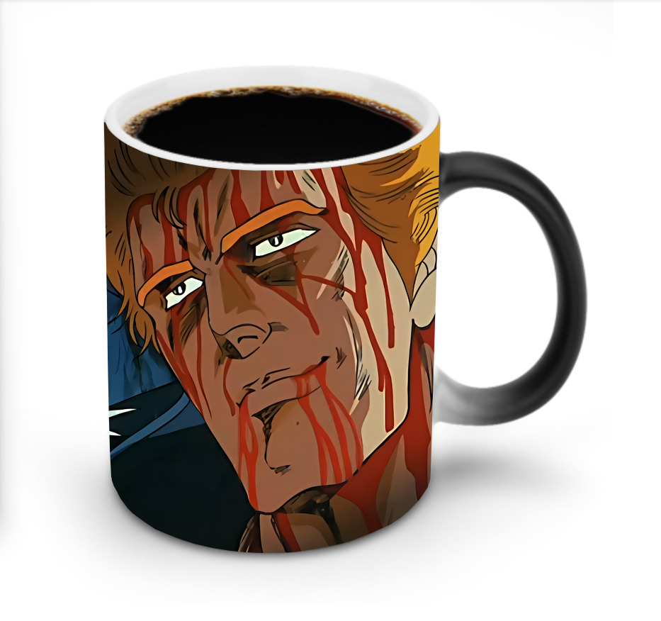 （画像用） 北斗の拳 Fist of the North Star 温度変色マグカップ