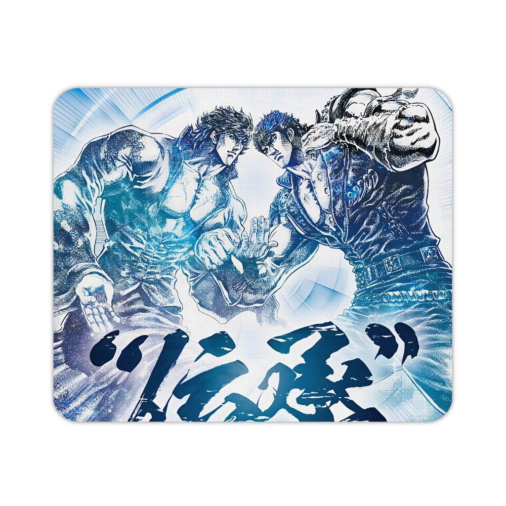 （画像用） 北斗の拳 Fist of the North Star マウスパッド ステッチ加工 ラバー素材 防水 滑り止め 超薄型 ゲーミング/オフィス対応